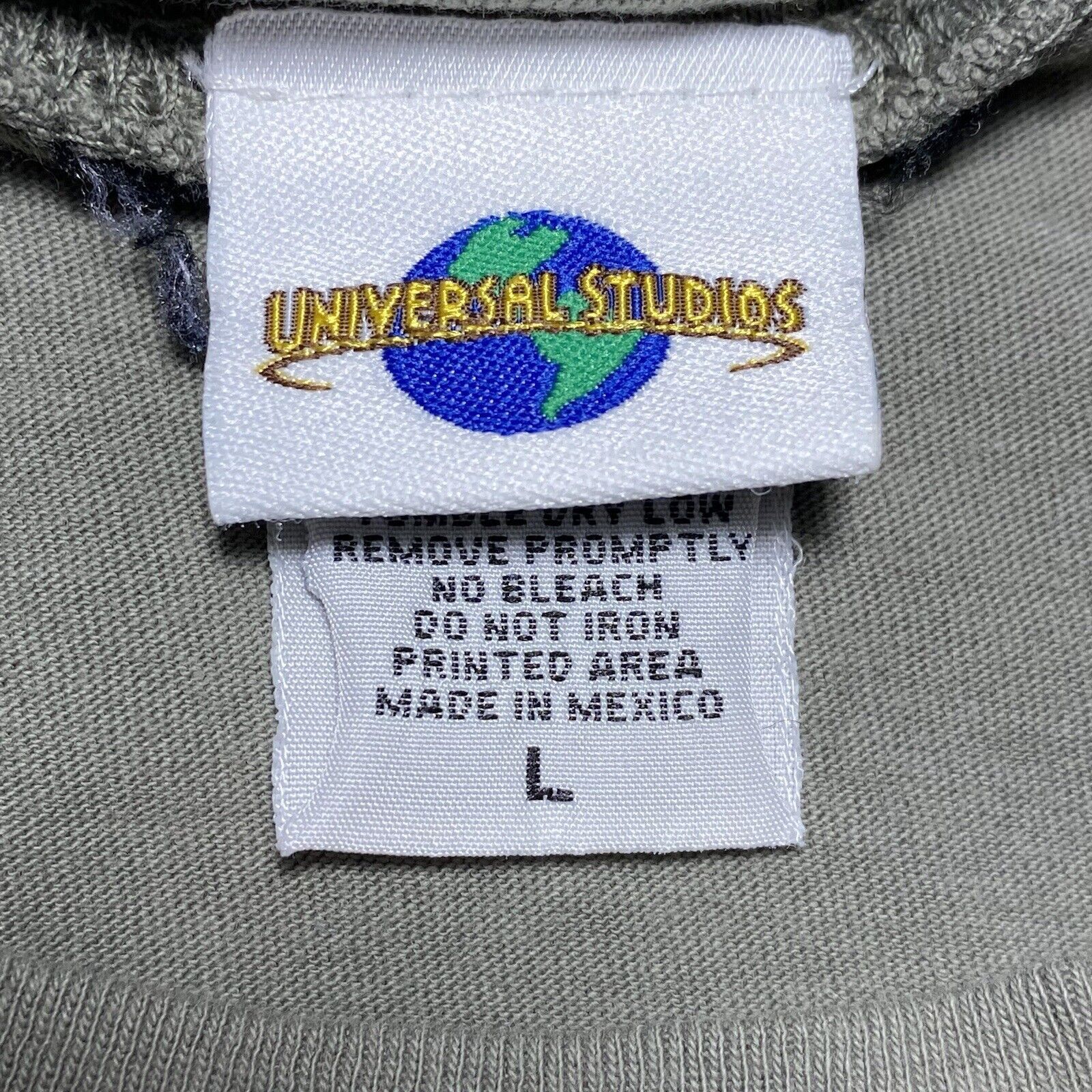 Universal Studios Universal Studios Orlando Florida Large Green Graphic Tshirt Size US L / EU 52-54 / 3 - 9 Thumbnail