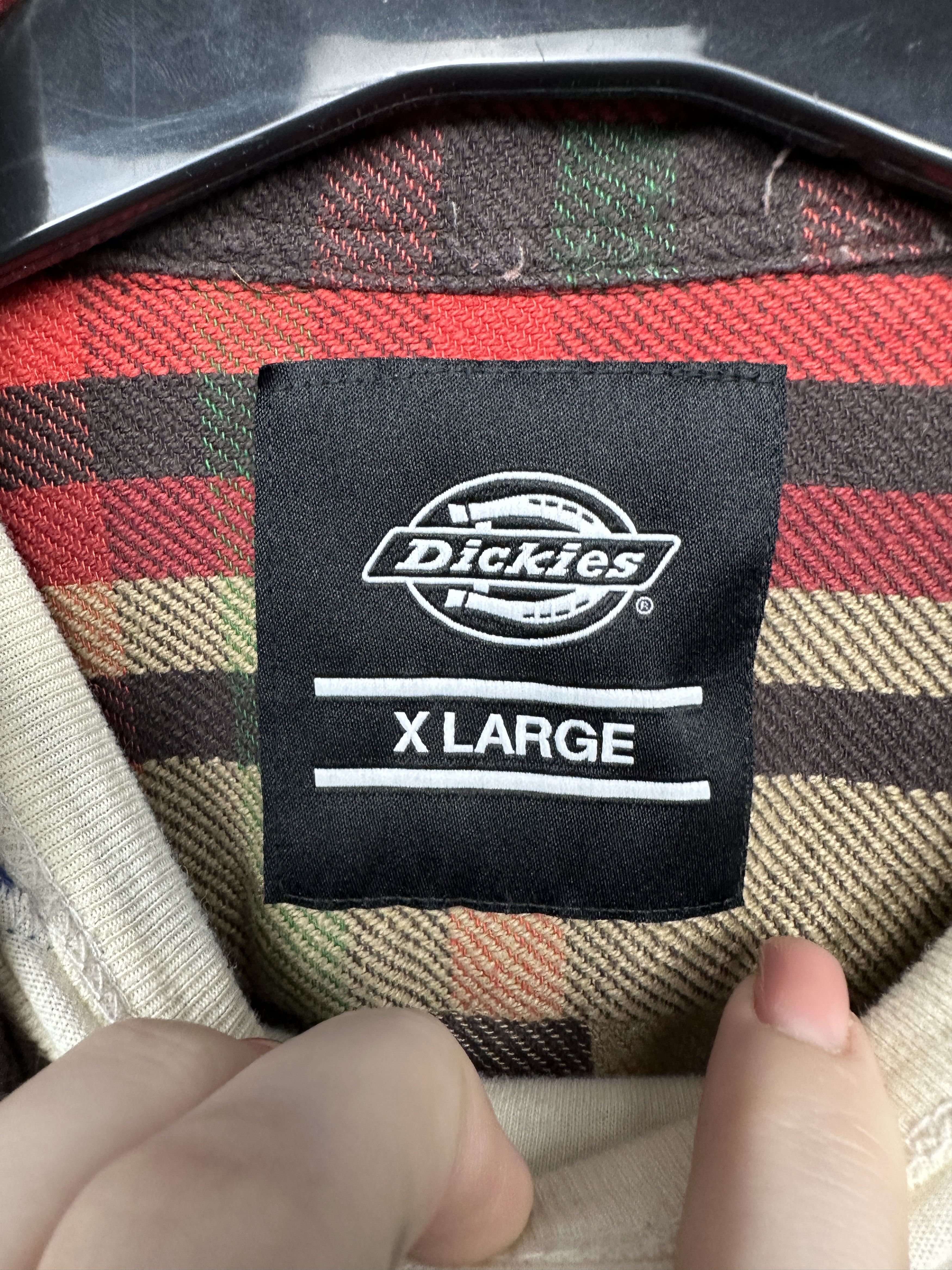 Dickies Dickies Mens Flannel Shirt Size US XL / EU 56 / 4 - 3 Thumbnail
