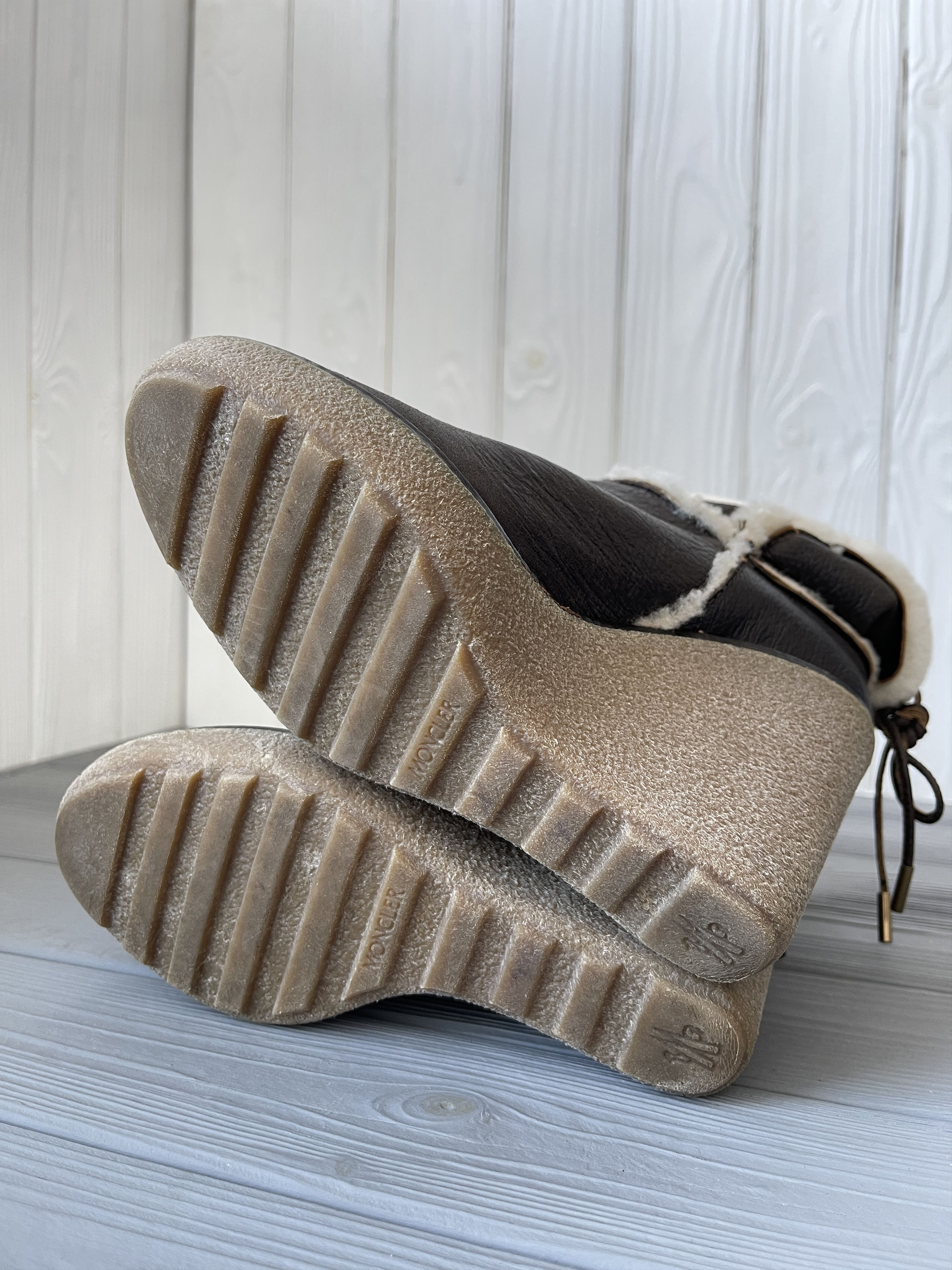 Moncler Moncler Leather Merino Fur Booties Size US 5.5 / IT 35.5 - 11 Thumbnail