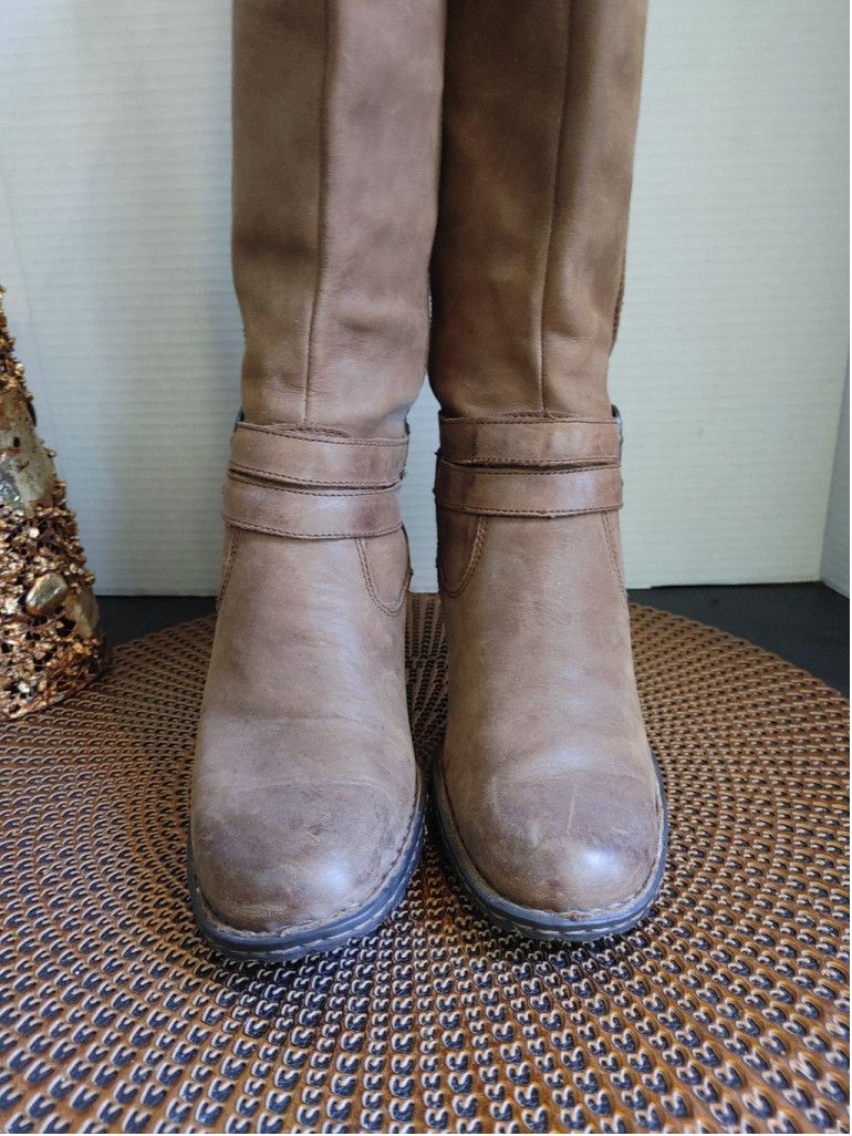 Born Born Leather Riding Boots Size 7 Size US 7 / IT 37 - 4 Thumbnail