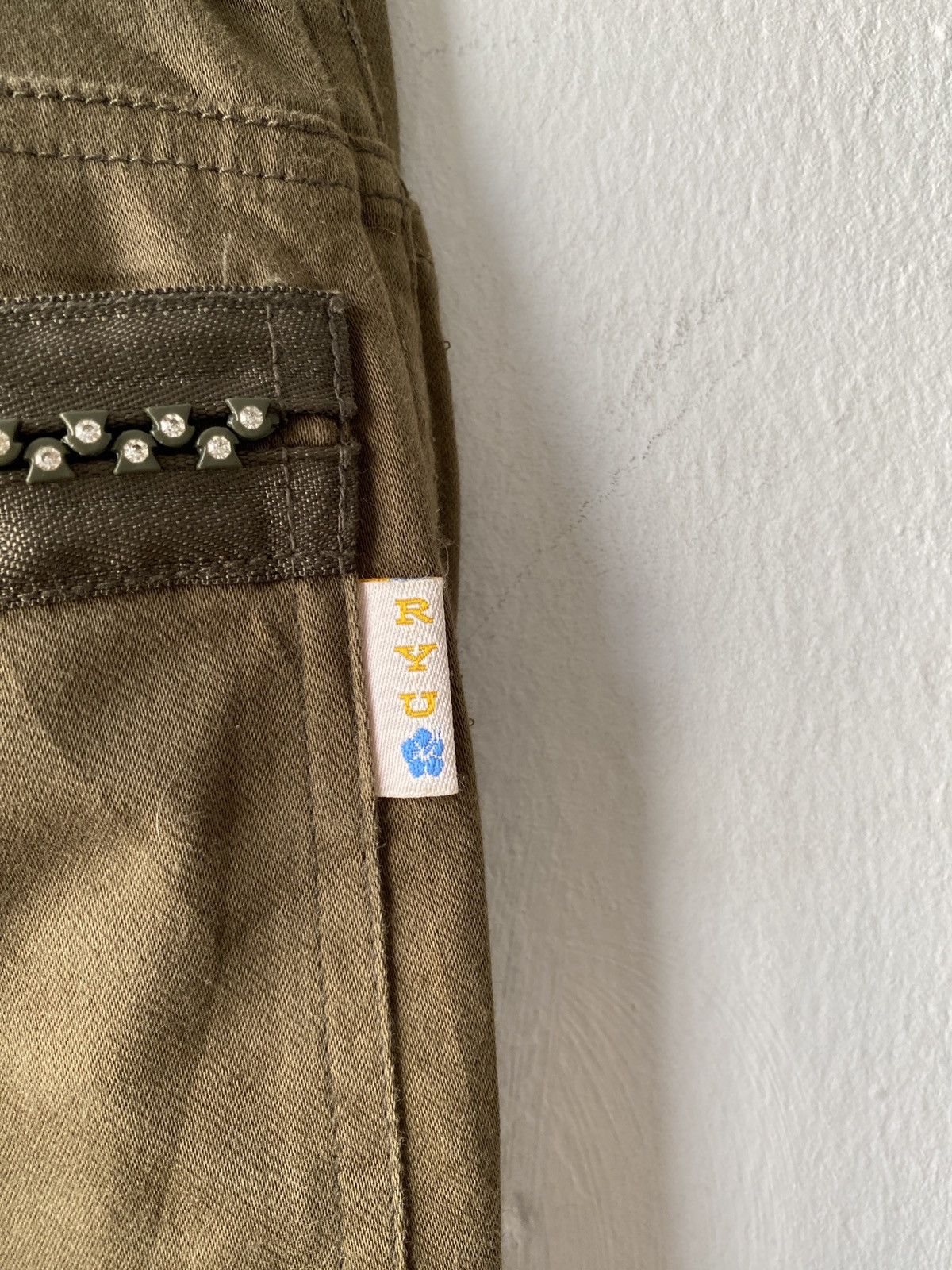 Japanese Brand × Seditionaries Japanese Brand RYU Multi Zipper Pant Size US 26 / EU 42 - 14 Thumbnail