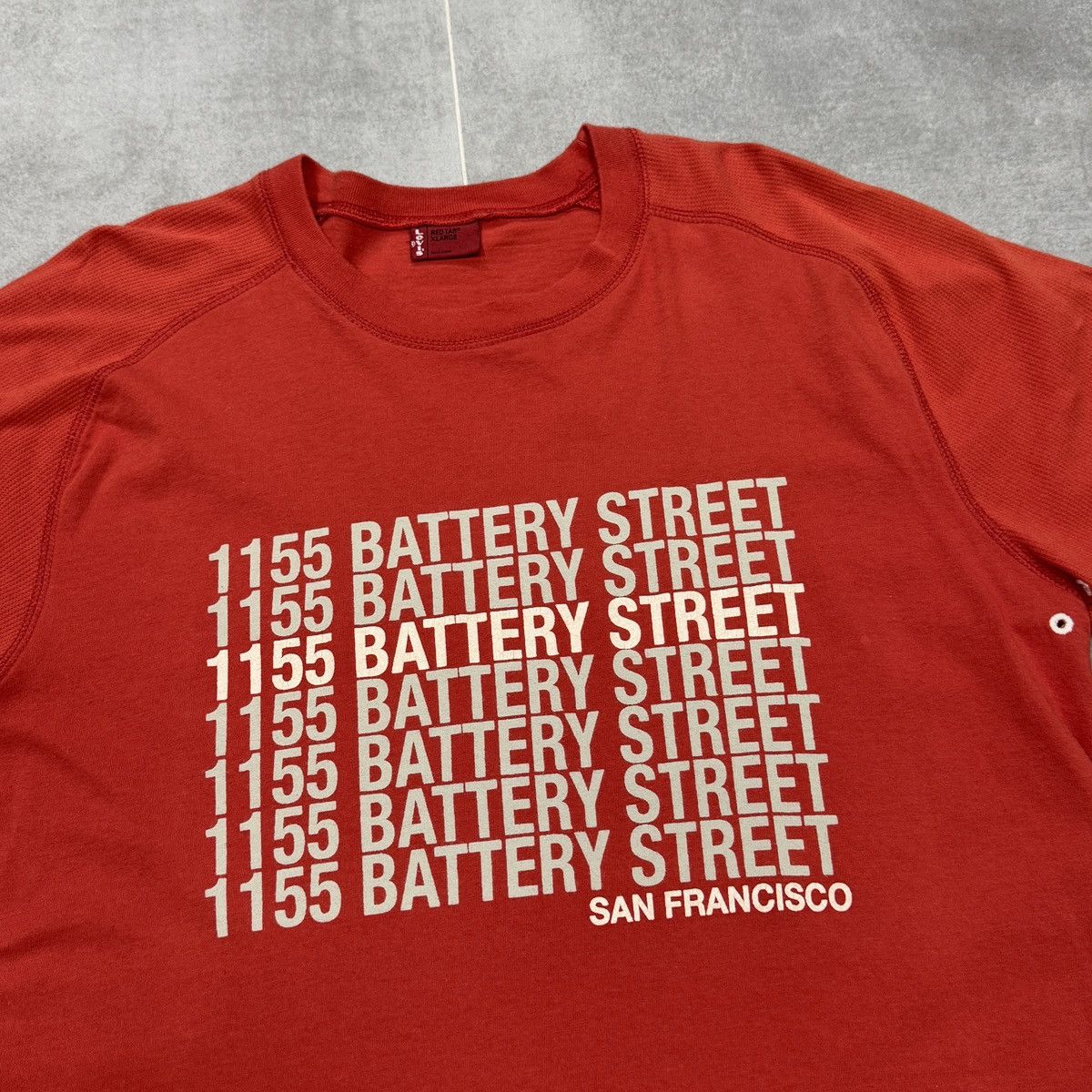 Levi's × Vintage Vintage Levi's 1155 Battery Street San Francisco T-Shirt XL Size US XL / EU 56 / 4 - 7 Thumbnail