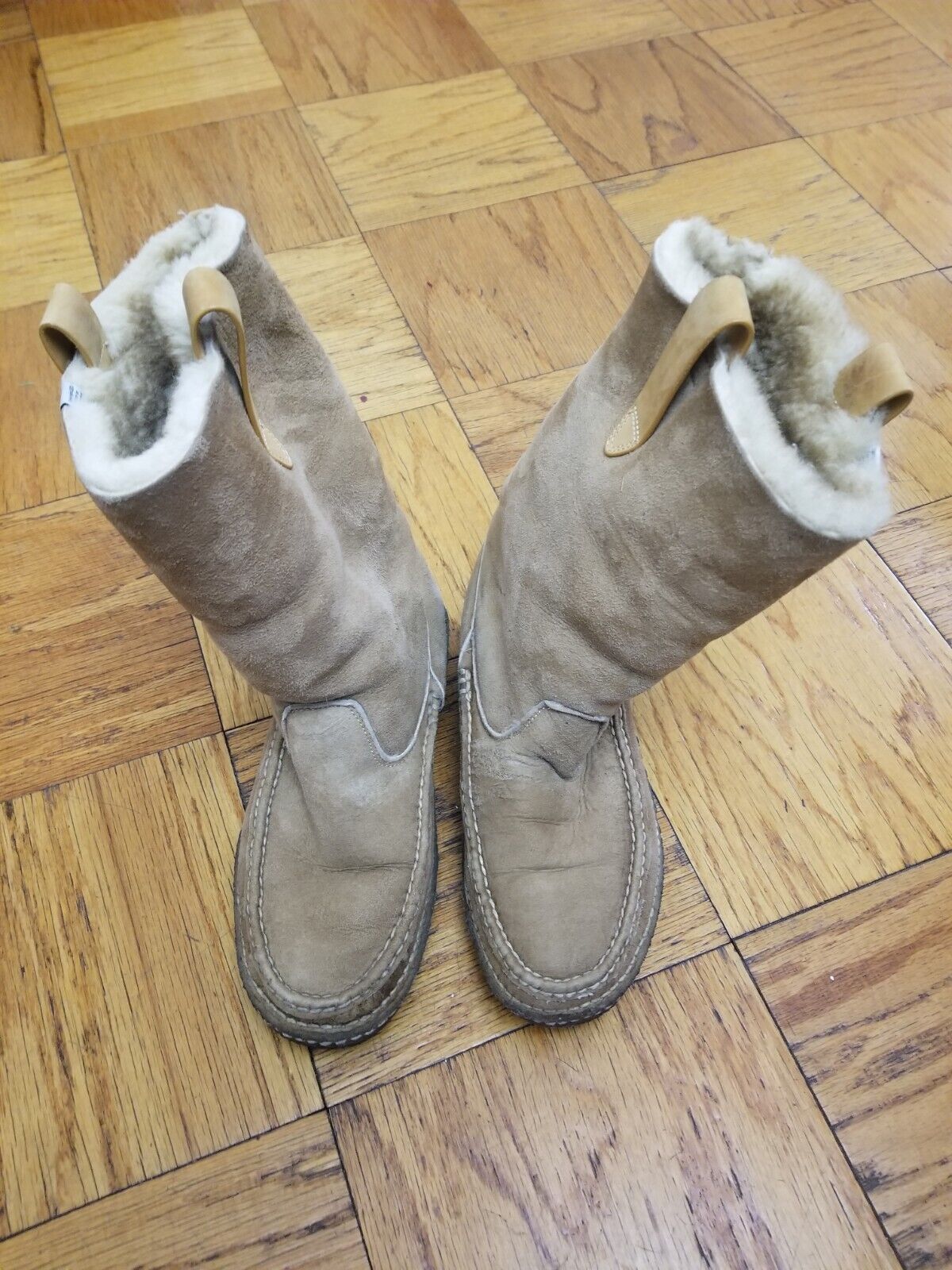Visvim Visvim Grindwood Moc Toe Folk Shearling Boots Size US 9.5 / EU 42-43 - 2 Thumbnail