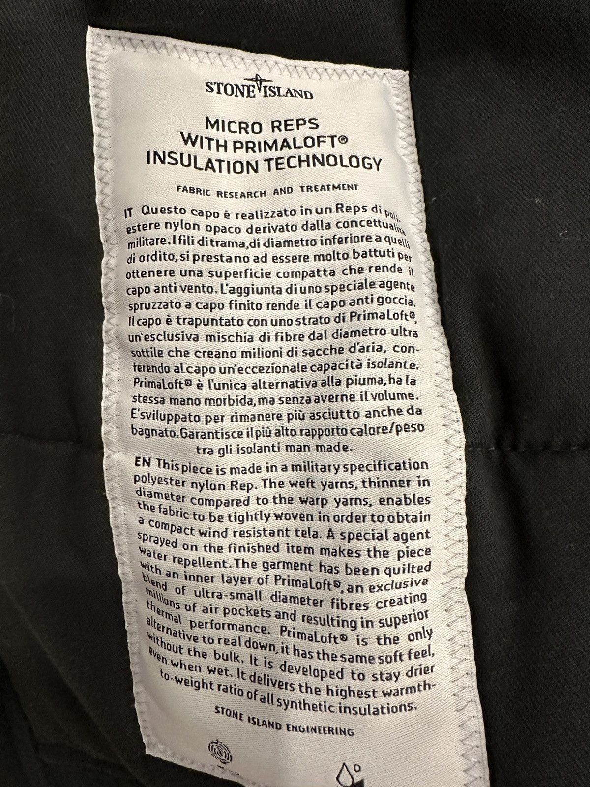 Stone Island Stone Island Micro Reps With Primaloft Insulation Size US XL / EU 56 / 4 - 7 Thumbnail