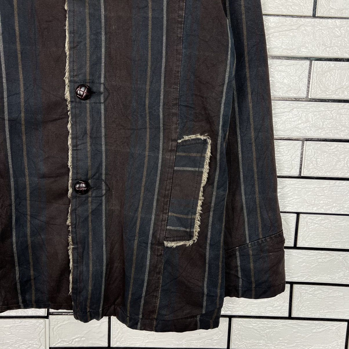 Levi's LEVIS REDLOOP Sherpa Lined Striped Jacket #4131-C188 Size US L / EU 52-54 / 3 - 7 Thumbnail