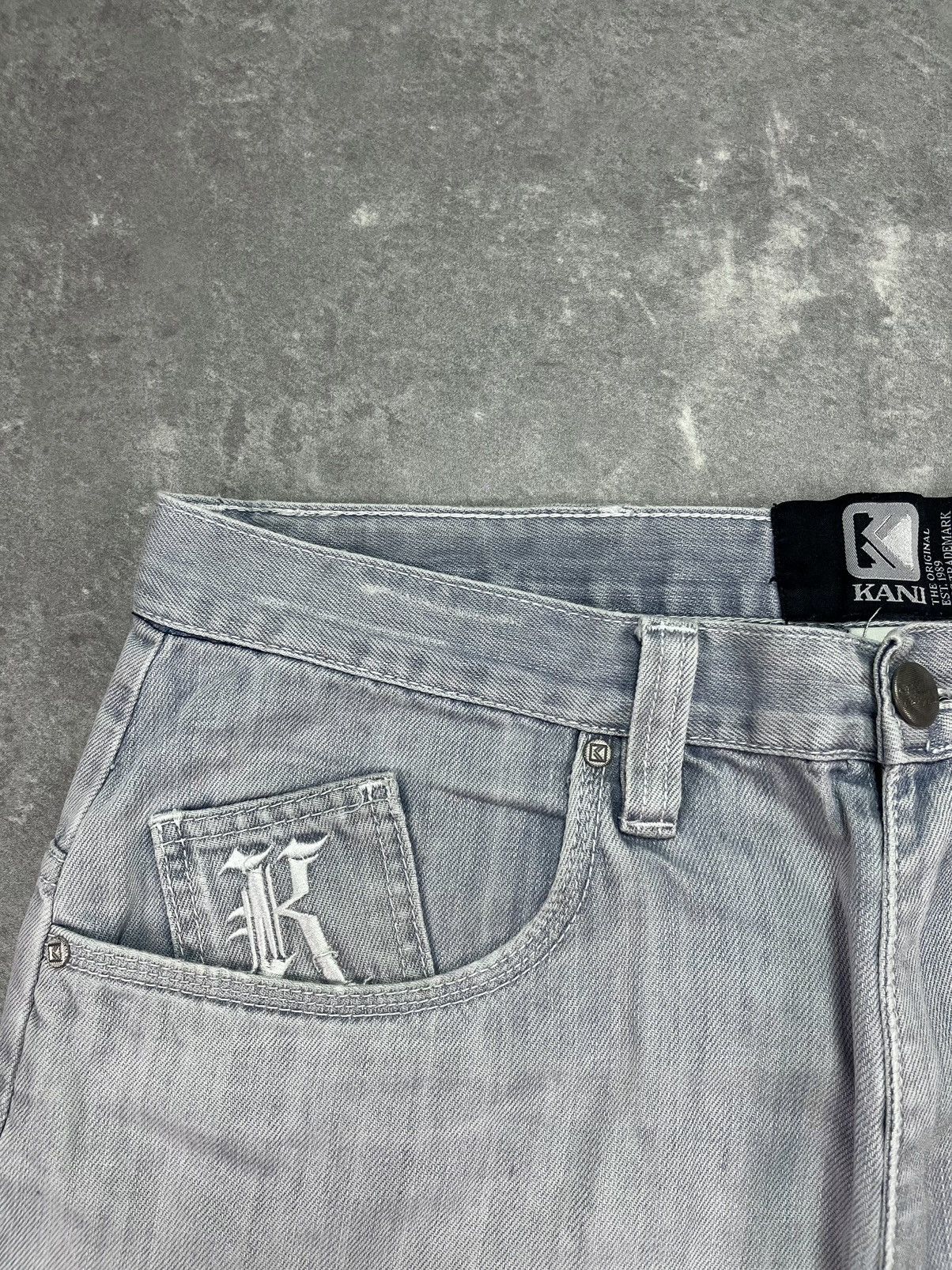 Karl Kani Karl Kani Multilogo Printed Baggy Denim Shorts Jorts 36 Rare Size US 36 / EU 52 - 6 Thumbnail