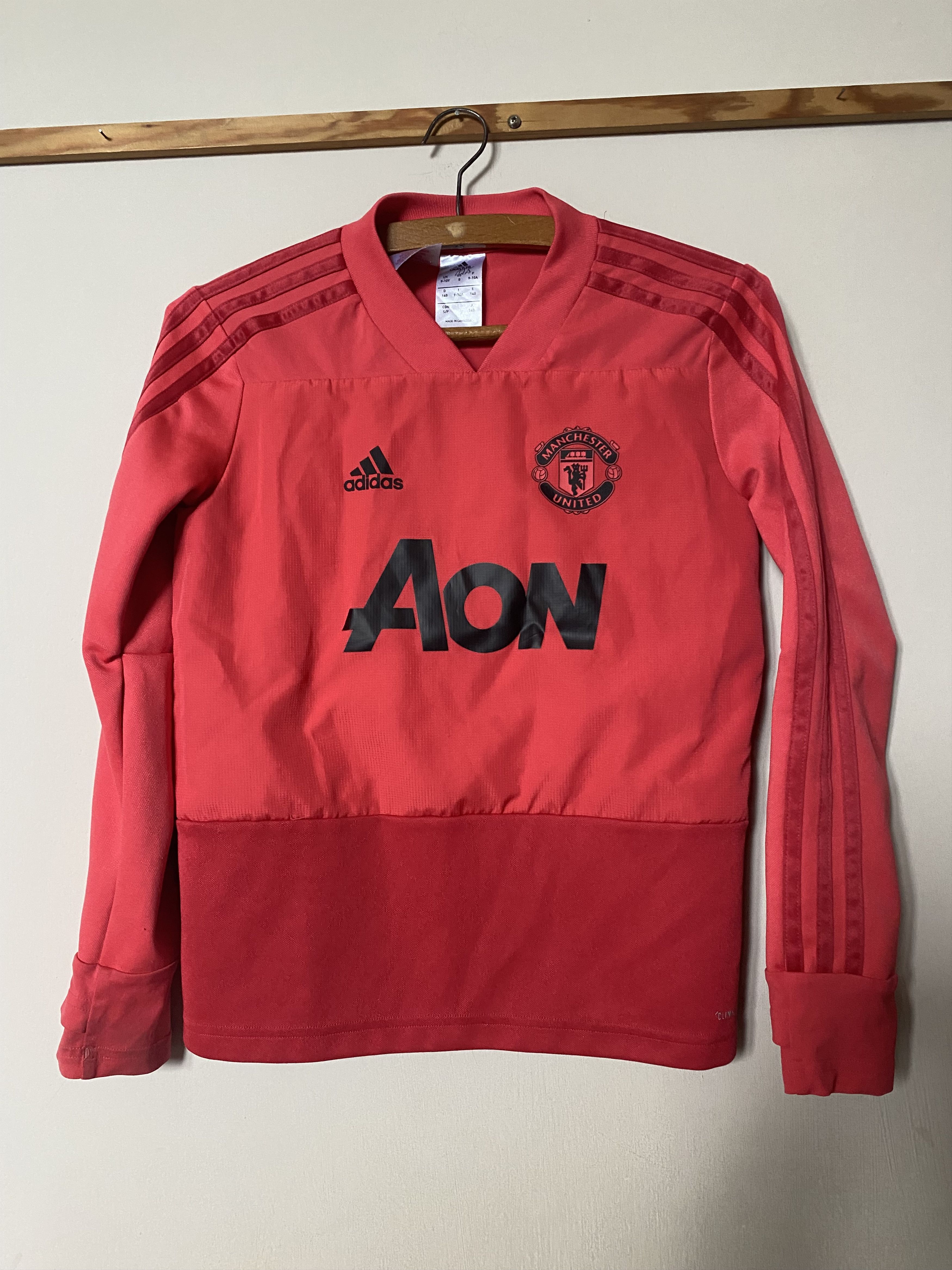 Adidas Training MANCHESTER UNITED 2018 - 2019 Adidas - 140 - UNIQUE Size US XXS / EU 40 - 1 Thumbnail