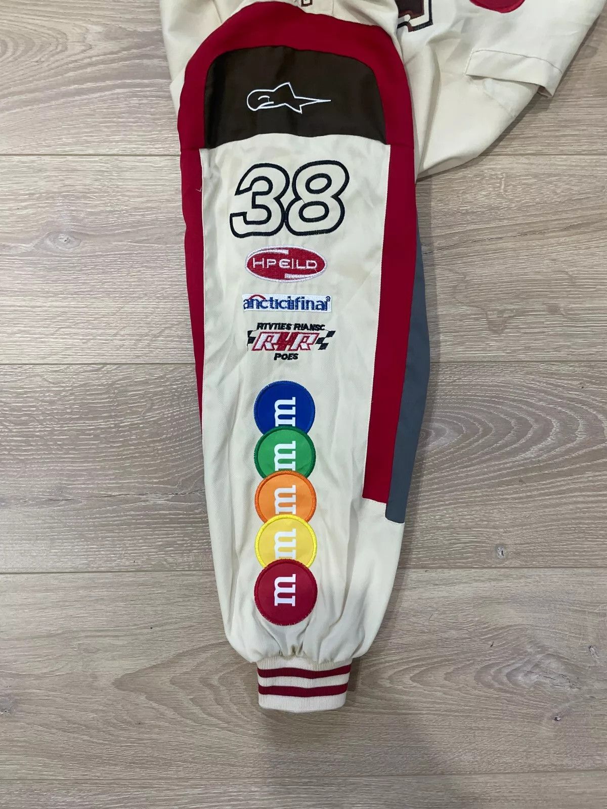 Jeff Hamilton × NASCAR × Vintage Jeff Hamilton M&M’s Nascar Jacket Size US L / EU 52-54 / 3 - 6 Thumbnail