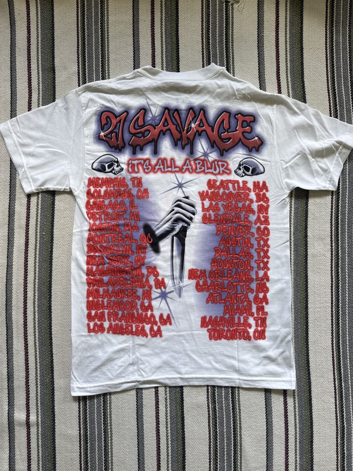 21 Savage 21 Savage IAAB Tour tee Size US M / EU 48-50 / 2 - 2 Thumbnail