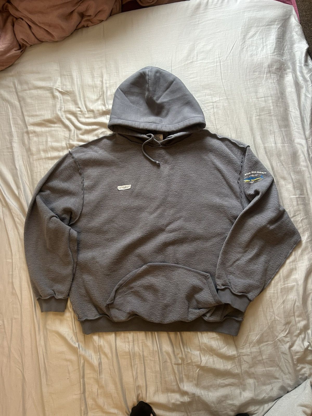 Vetements Vetements A/W 2018 Inside Out Shark Hoodie Size US L / EU 52-54 / 3 - 1 Thumbnail