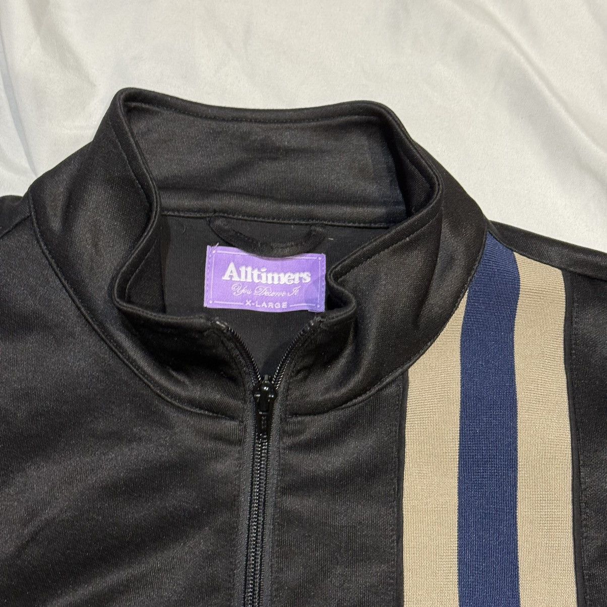 Alltimers Alltimers Zip up Pinstripe jump-suite Size US XL / EU 56 / 4 - 4 Thumbnail