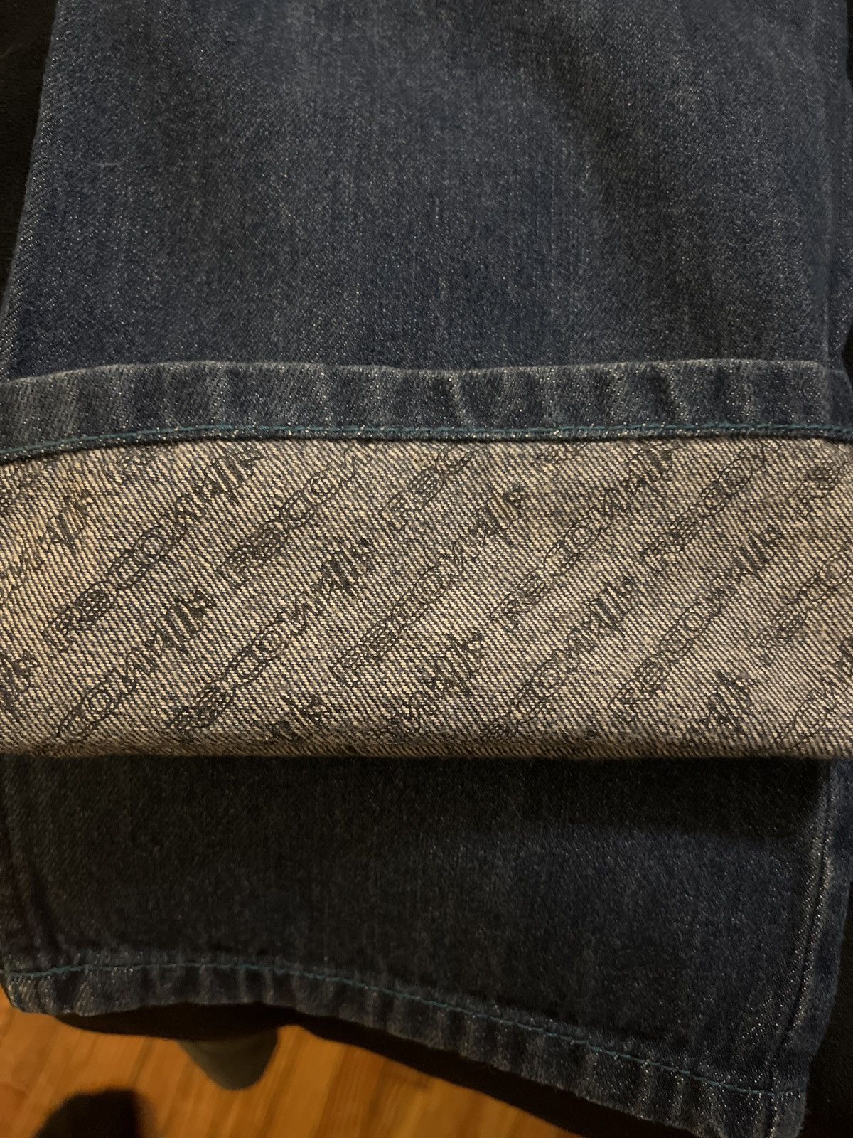 Recon 00’s Recon blue stitched denim Size US 31 - 5 Thumbnail