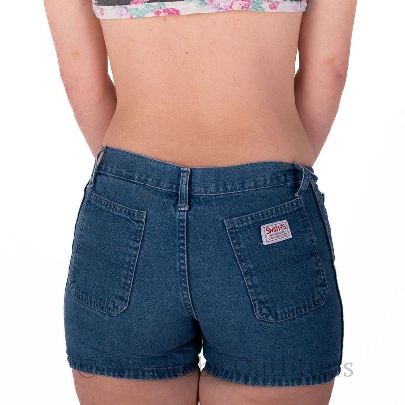 Vintage Vintage 70s SMITHS Jean Shorts Size 27" / US 4 / IT 40 - 10 Thumbnail