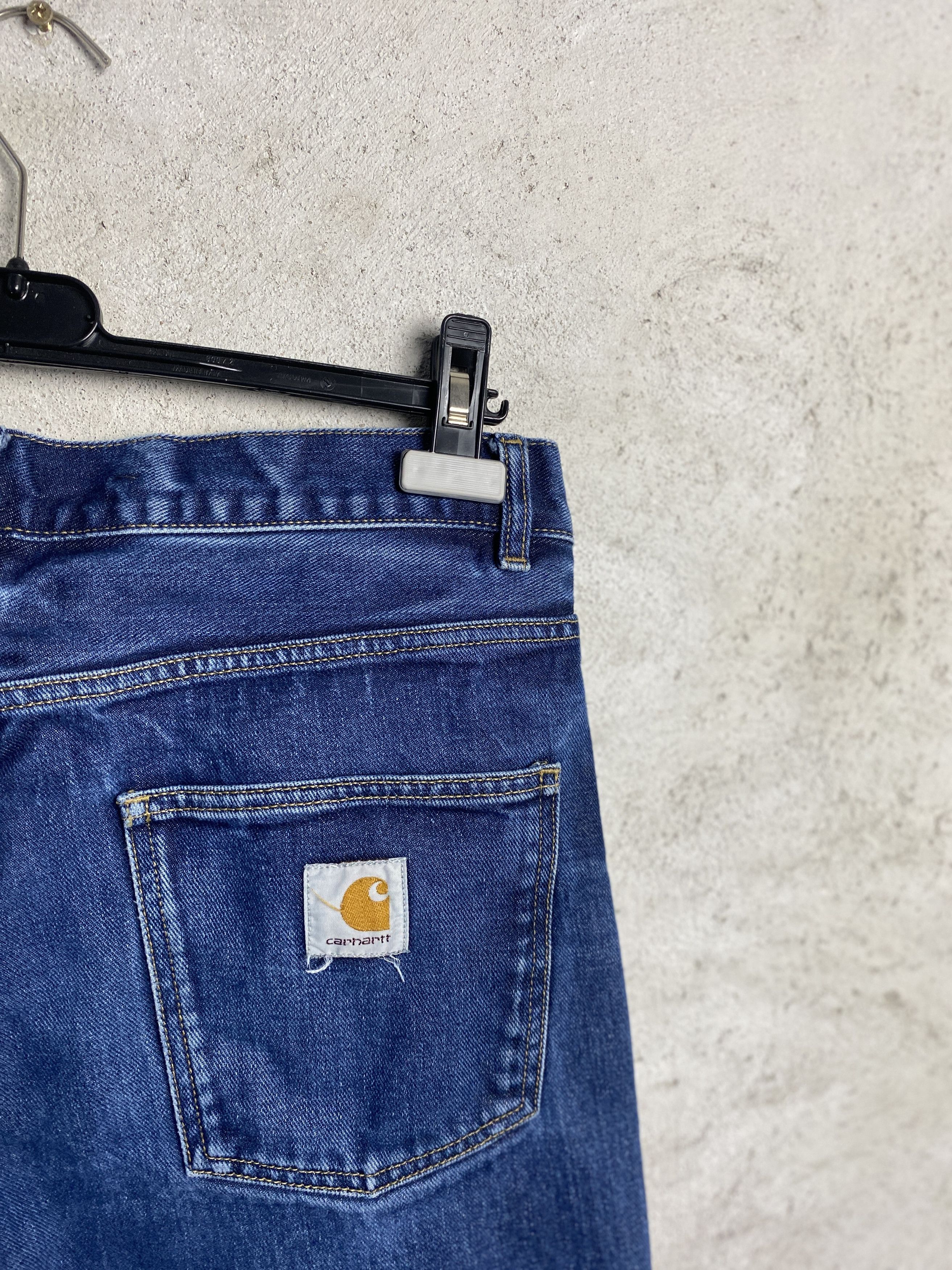Carhartt Wip Carhartt WIP Newel Pant denim jeans pants skate rap Size US 32 / EU 48 - 4 Thumbnail