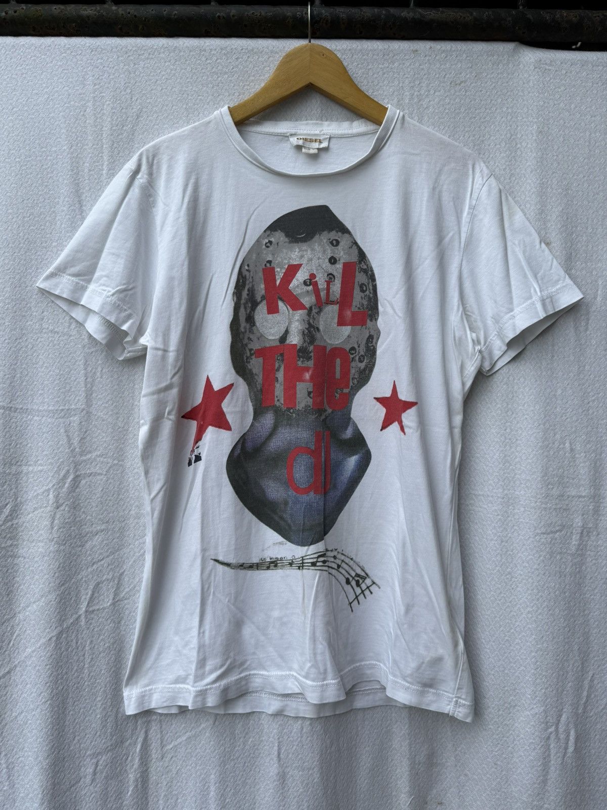 Diesel Vintage diesel kill the dj tee Size US M / EU 48-50 / 2 - 1 Thumbnail