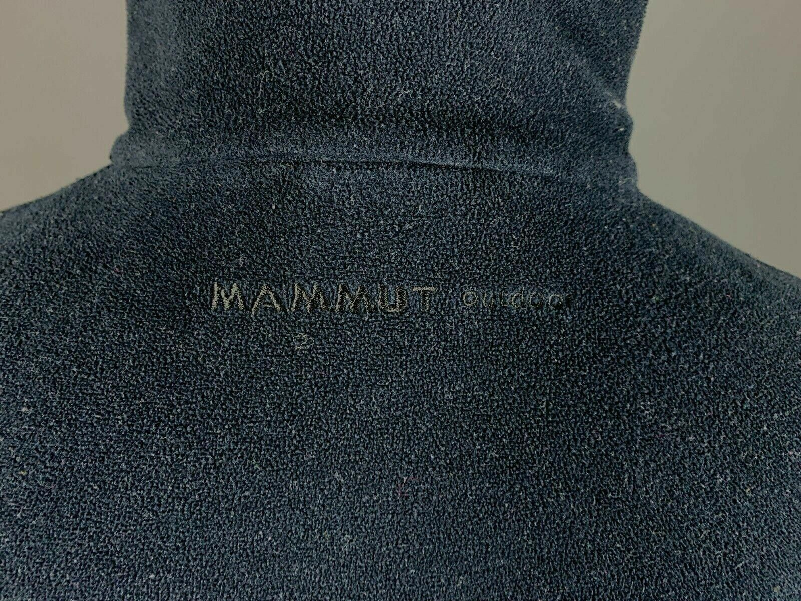 Mammut Mammut Outdoor Tecnopile Navy Blue 1/4 Zip Jumper Size XL Size US XL / EU 56 / 4 - 9 Thumbnail