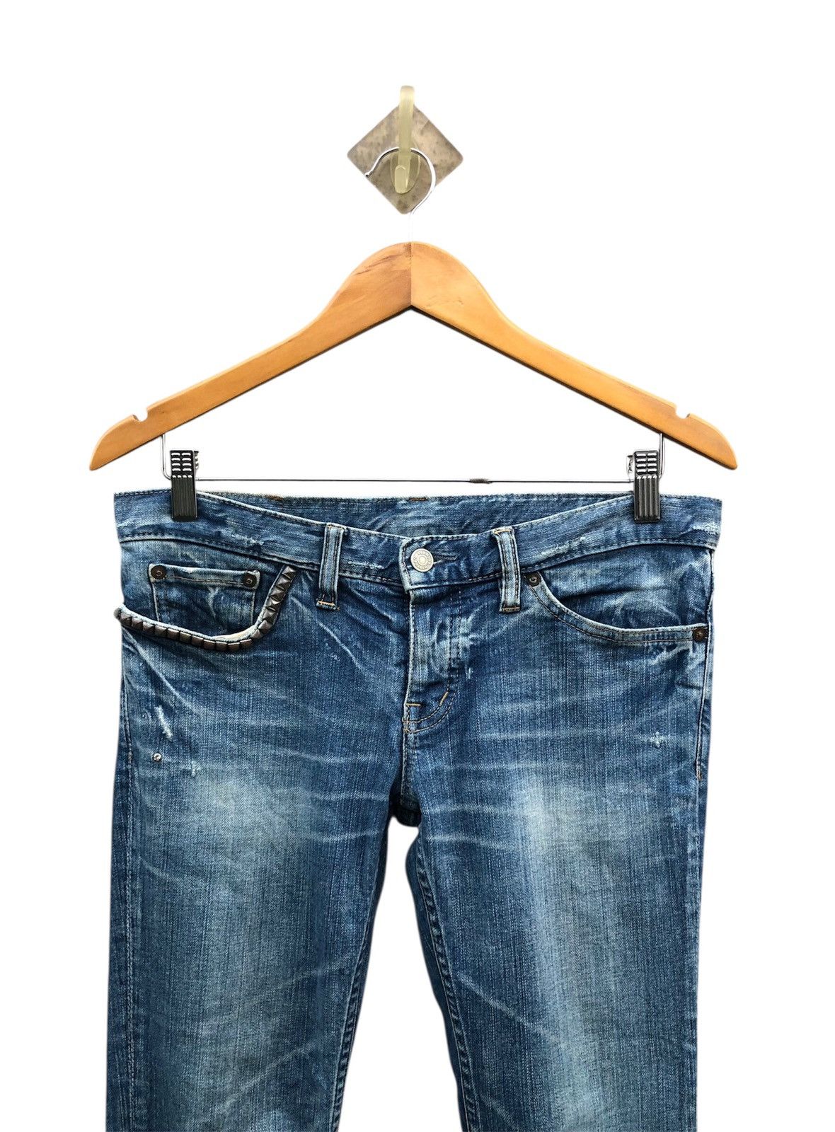 Hysteric Glamour Hysteric Glamour Distressed With Stud Size US 31 - 4 Thumbnail