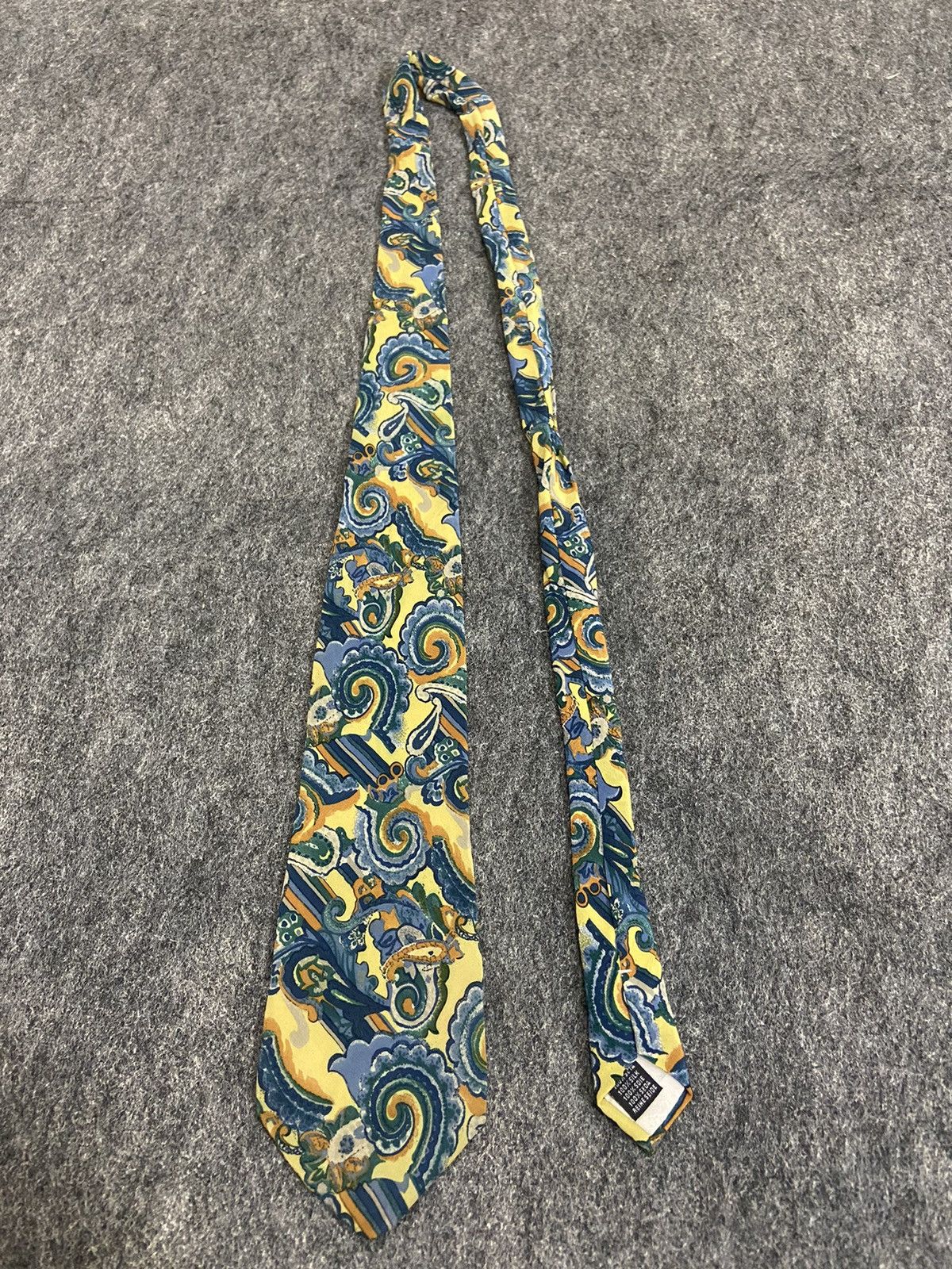The Tie Bar × Vintage Vintage tie G and roma Italian brand Size ONE SIZE - 3 Thumbnail