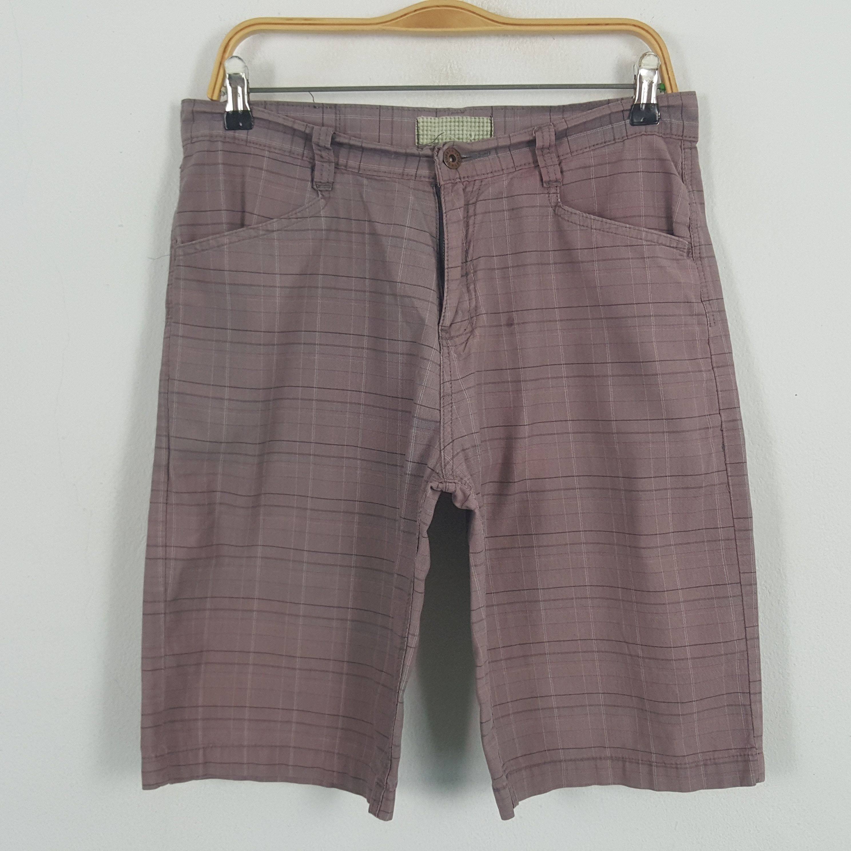 Stussy × Vintage Vintage Stussy Custom Big Logo Shorts Pants Size US 32 / EU 48 - 3 Thumbnail