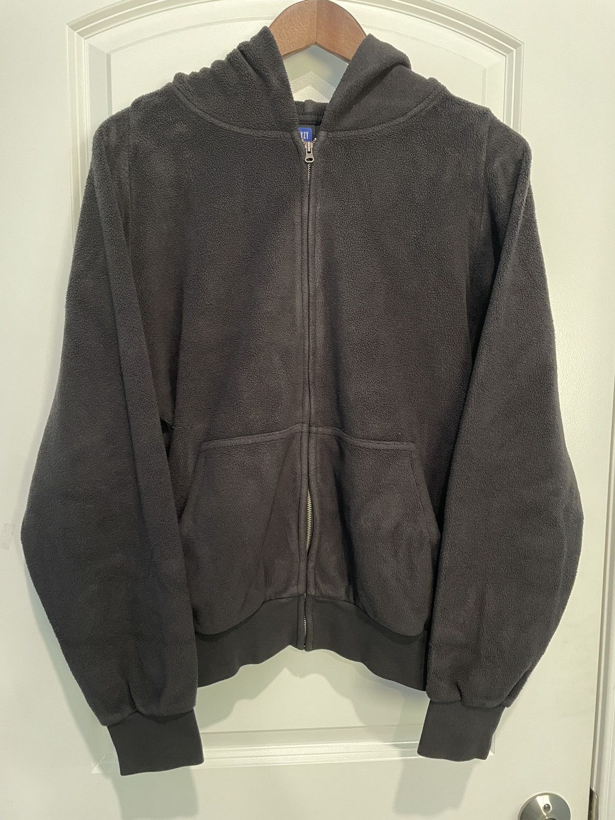 Yeezy Gap Polar Fleece Zip Up Black Coffee Size Small