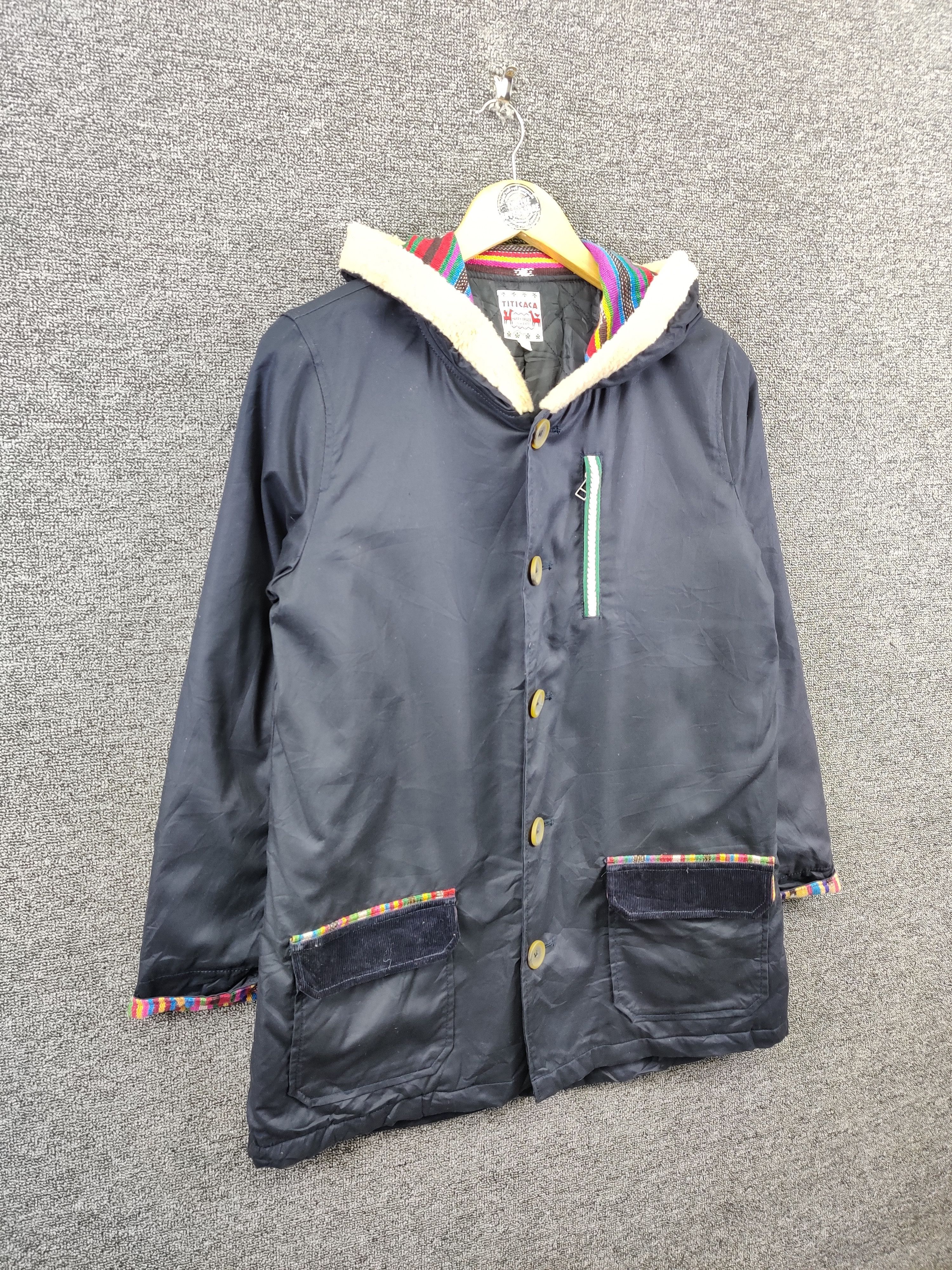 Japanese Brand Vintage 90's Titicaca Navajo Hoodie Jacket Size US M / EU 48-50 / 2 - 7 Thumbnail