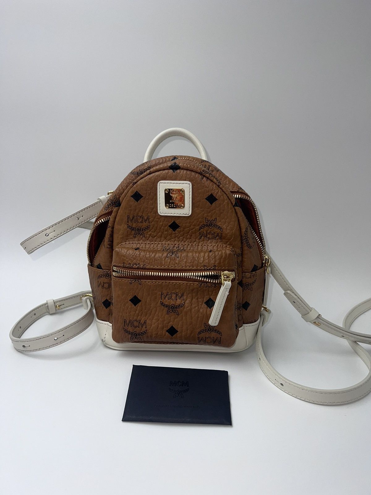 MCM MCM Mini Stark Backpack Visetos Size ONE SIZE - 5 Thumbnail
