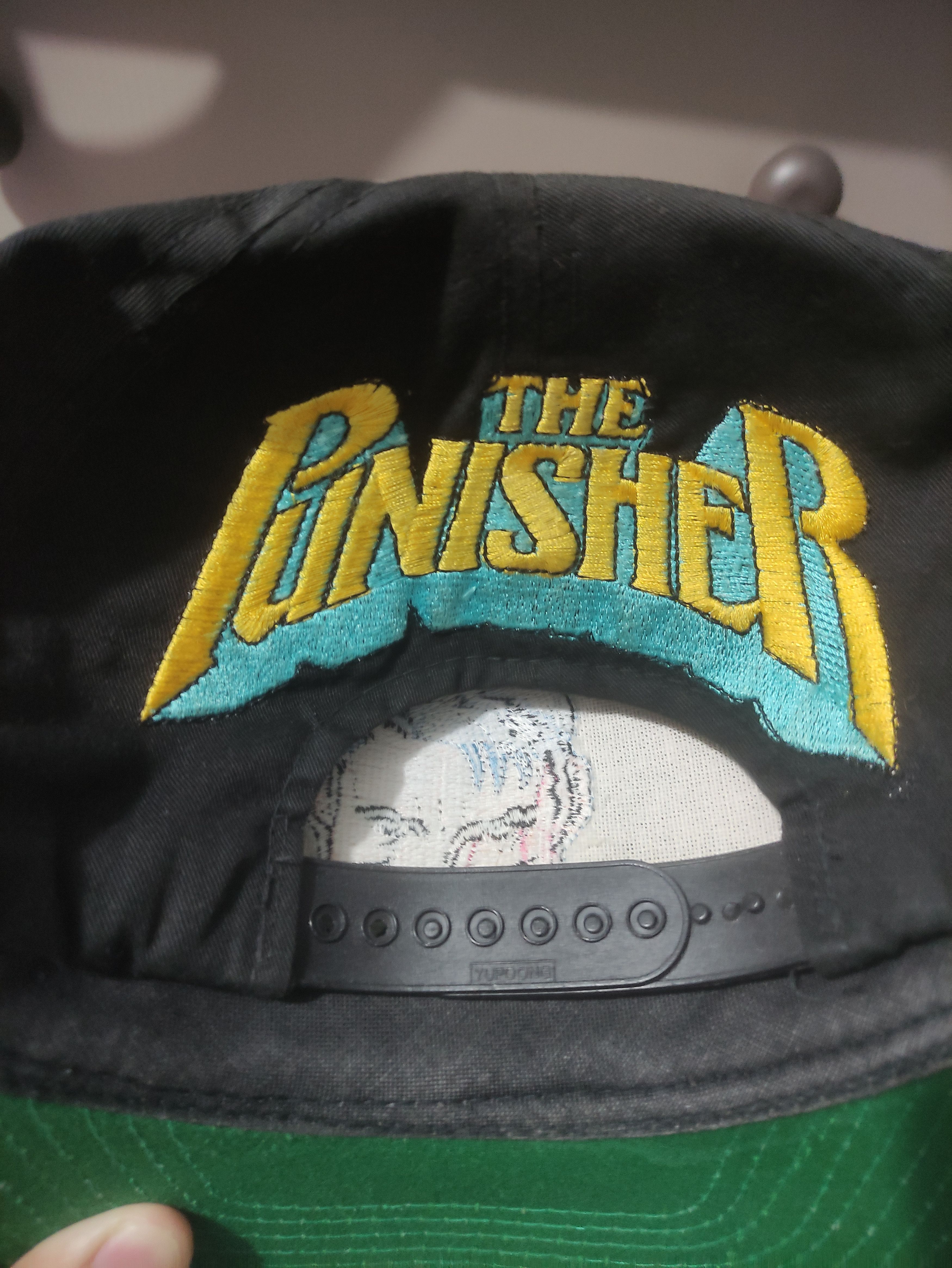 Marvel Comics 90sVintage Punisher Marvel Comics Blockhead American Needle Size ONE SIZE - 3 Thumbnail