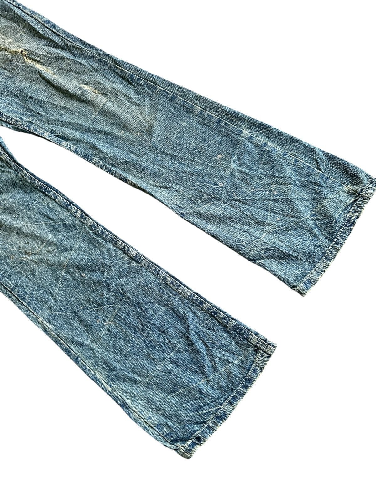 Japanese Brand Flare 🎌💥 Nylaus Clothing Bootcut BlueWashed 🎌💥 Size US 32 / EU 48 - 2 Thumbnail