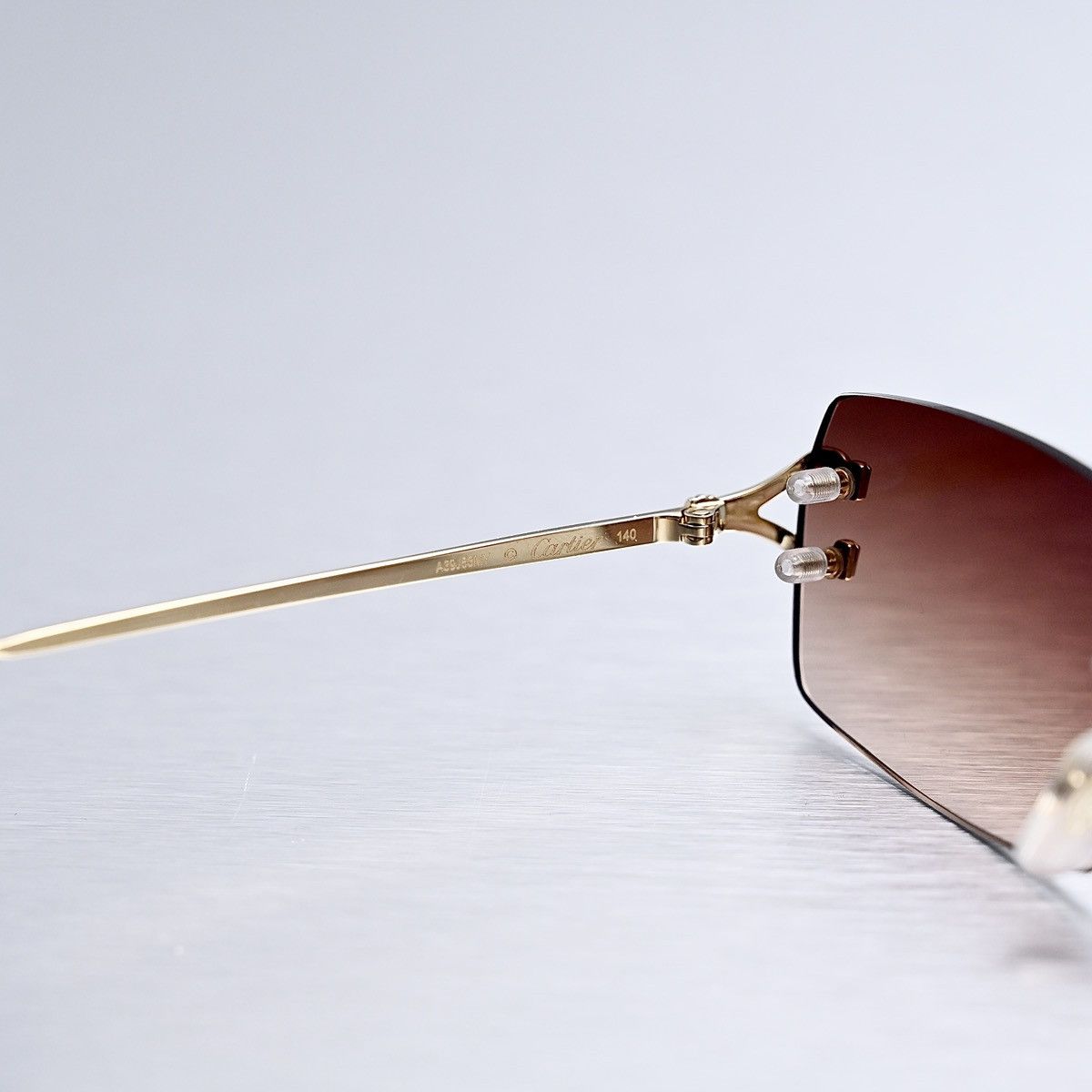 Cartier CARTIER CT0563O 001 CHOCOLATE BOY SUNGLASSES Size ONE SIZE - 6 Thumbnail
