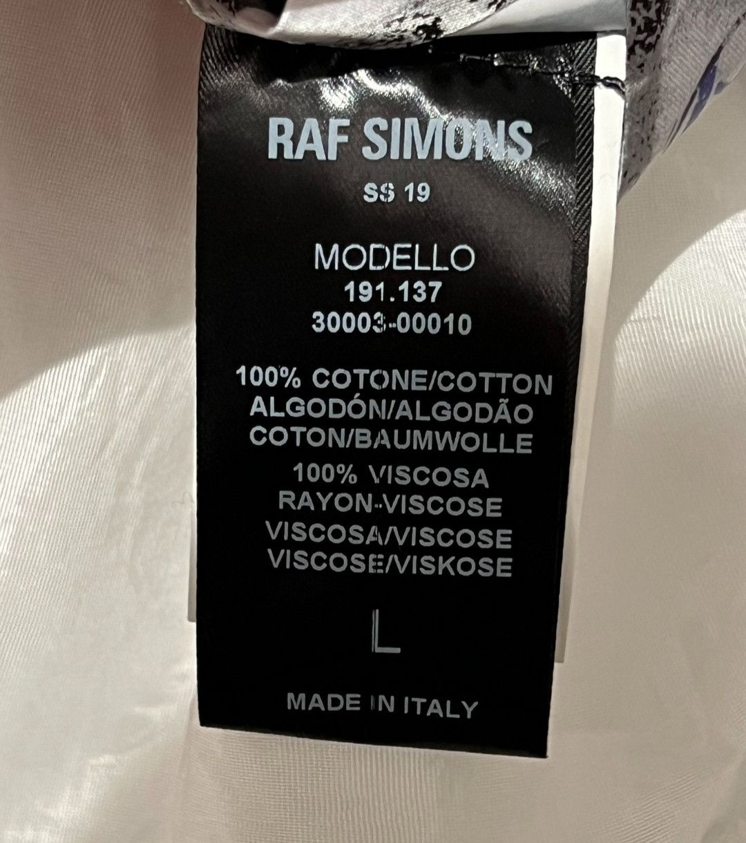 Raf Simons Raf Simons Double White T-Shirt Size US L / EU 52-54 / 3 - 7 Thumbnail