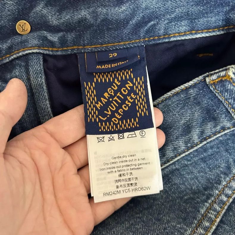 Louis Vuitton Louis Vuitton Work Jeans Size US 29 - 4 Thumbnail