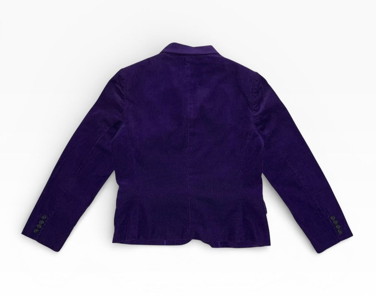 Ralph Lauren VINTAGE RALPH LAUREN Purple Corduroy Blazer Size M / US 6-8 / IT 42-44 - 8 Thumbnail