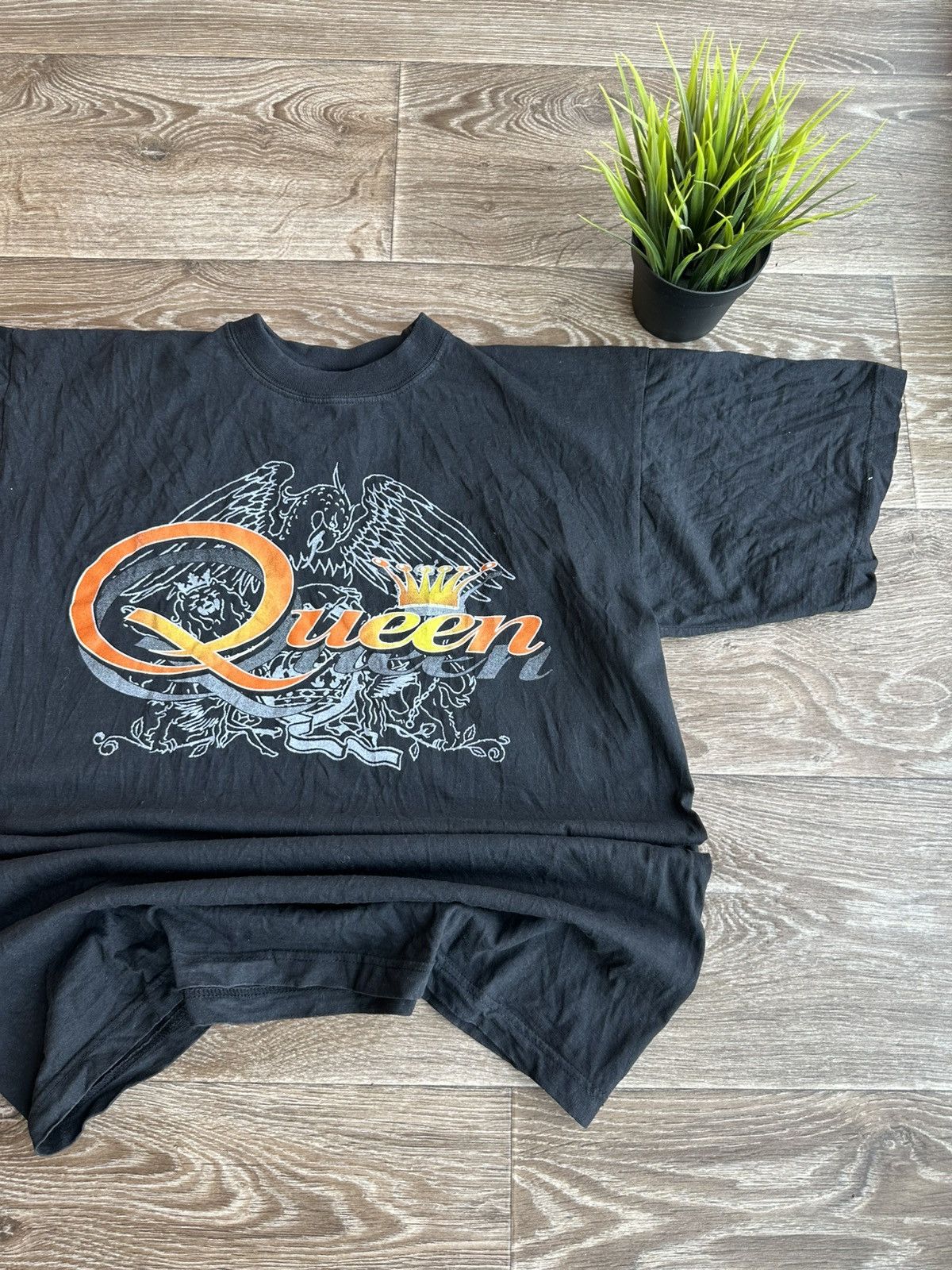 Band Tees 🔥 90s Vintage QUEEN T Shirt Rock Band Tee Muse The Darkness Size US M / EU 48-50 / 2 - 2 Thumbnail