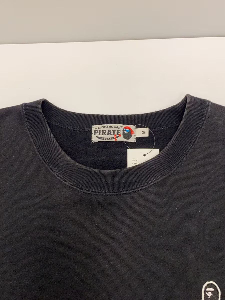 Bape A Bathing Ape Plain Cotton Sweatshirt Black Size US M / EU 48-50 / 2 - 4 Thumbnail