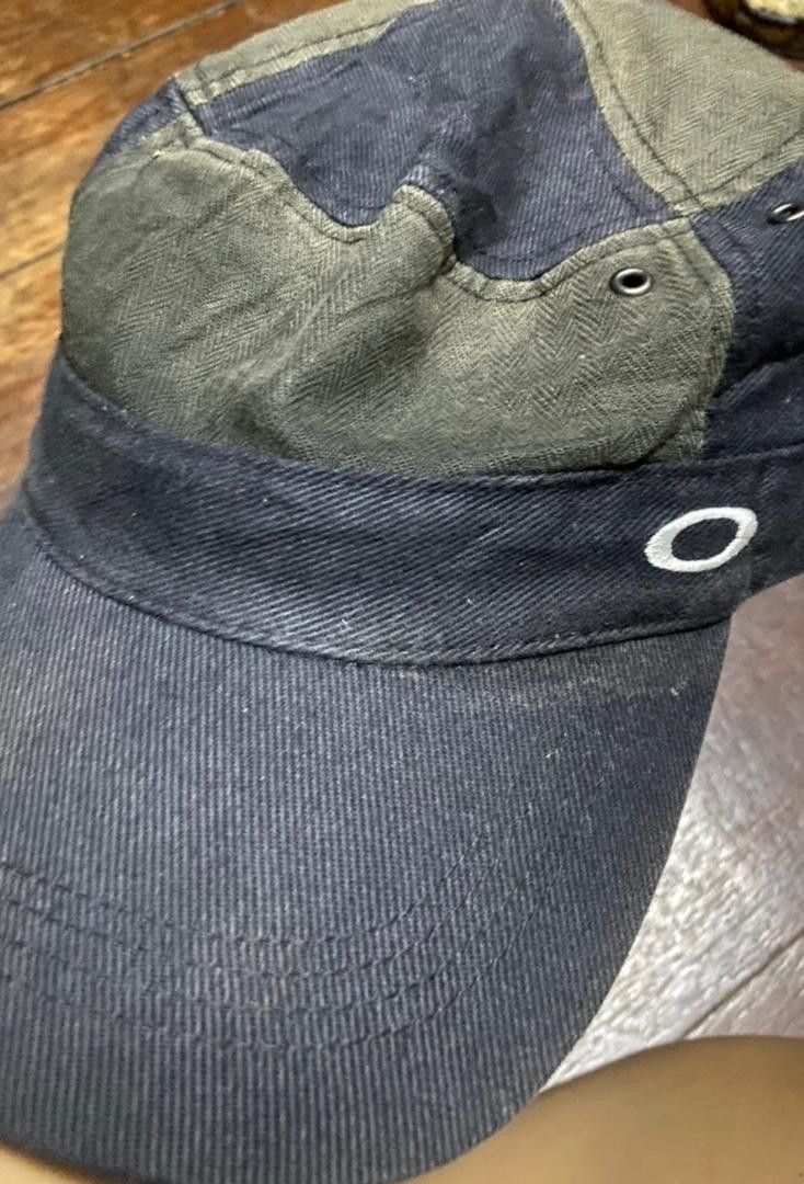 Oakley Oakley small embroidered logo patchwork cap Size ONE SIZE - 4 Thumbnail