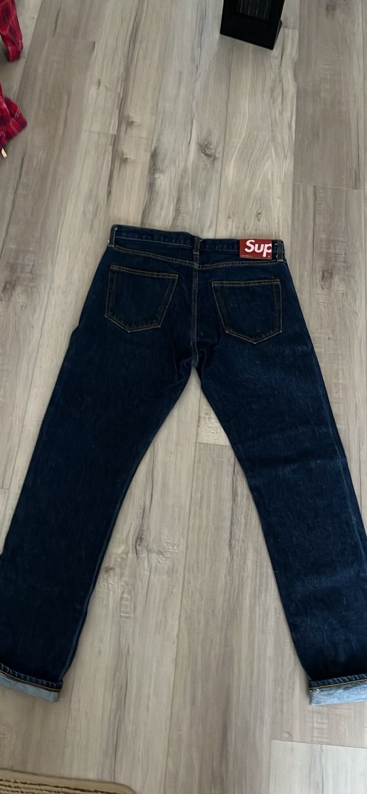 Supreme Supreme vintage raw denim jeans Size US 32 / EU 48 - 4 Thumbnail