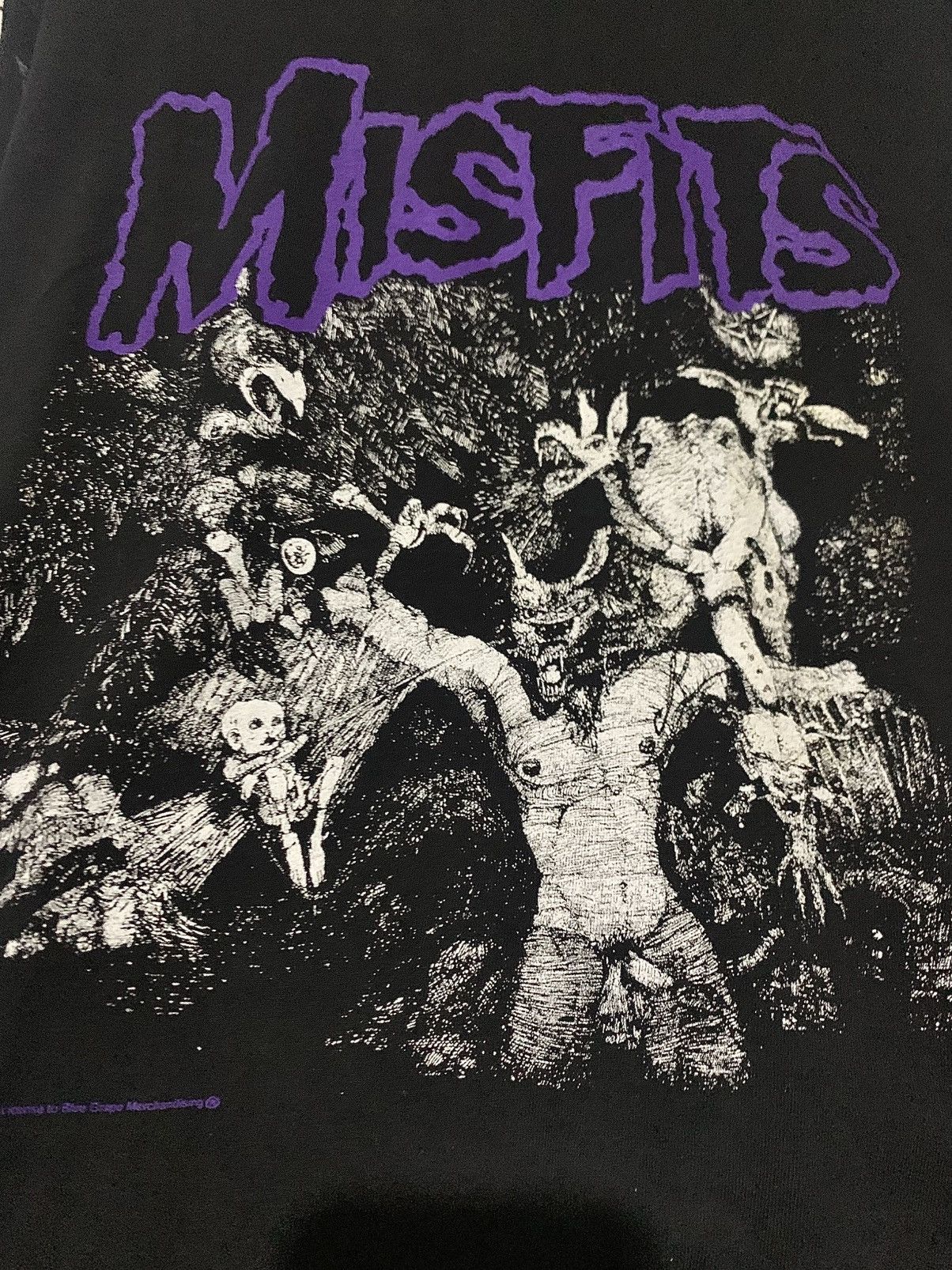 Band Tees Vintage Misfits Wolfs blood Size US L / EU 52-54 / 3 - 2 Thumbnail