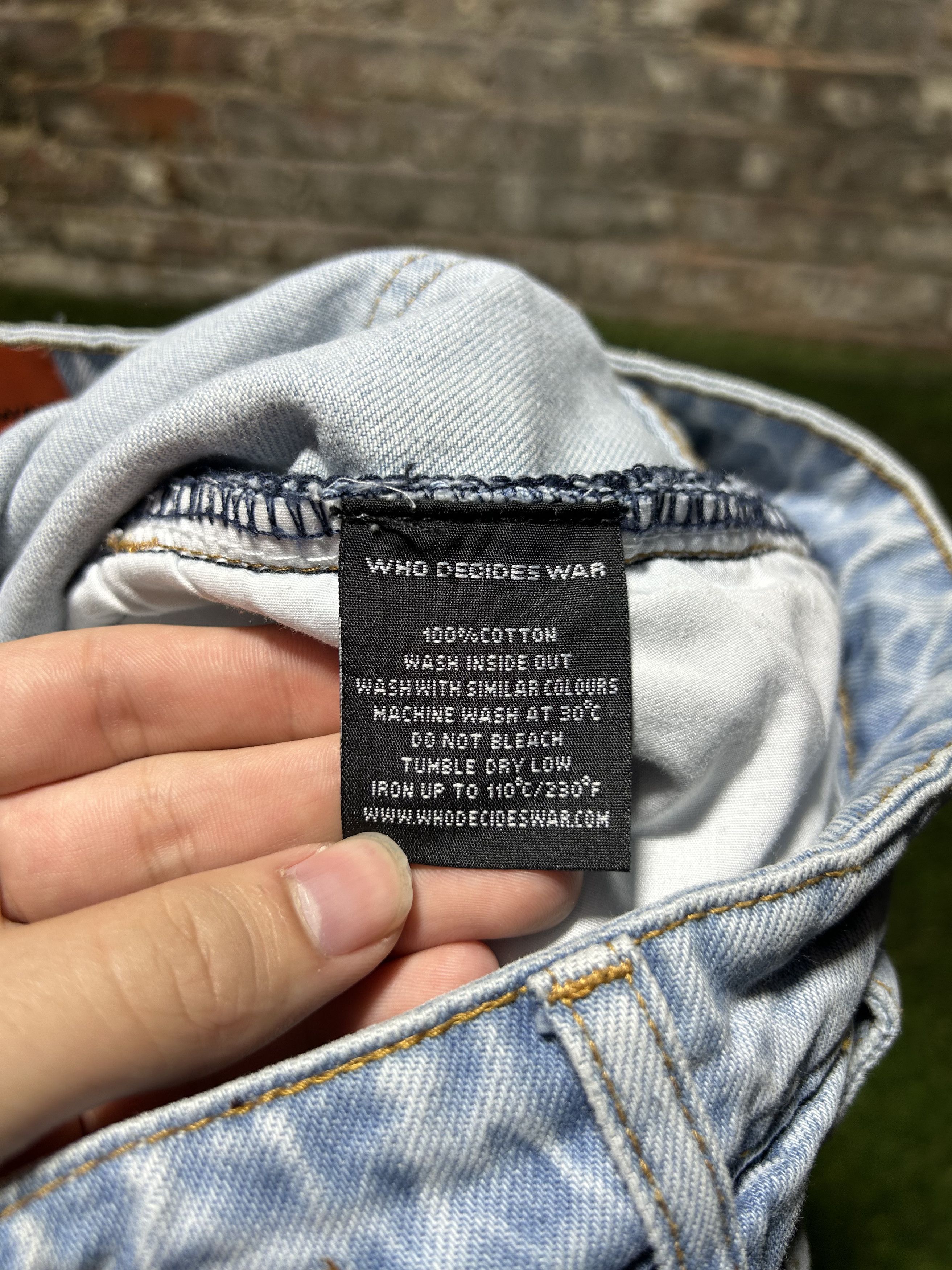 Who Decides War Who Decides War Duo Cargo Denim Size US 32 / EU 48 - 4 Thumbnail