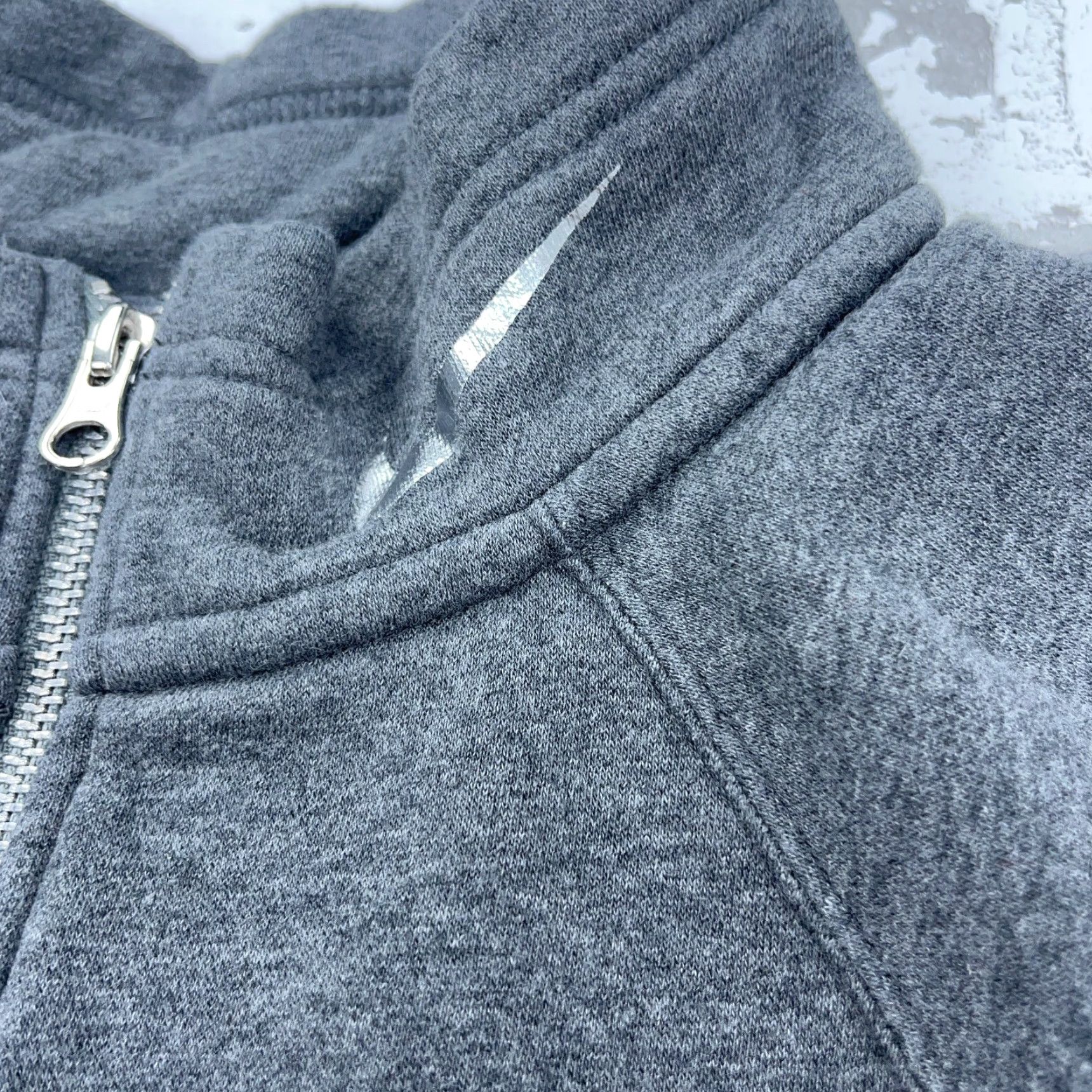 Nike Nike Sweatshirt Women Small Gray Cropped Pullover 1/4 Zip Just Do It Old School? Size S / US 4 / IT 40 - 4 Thumbnail