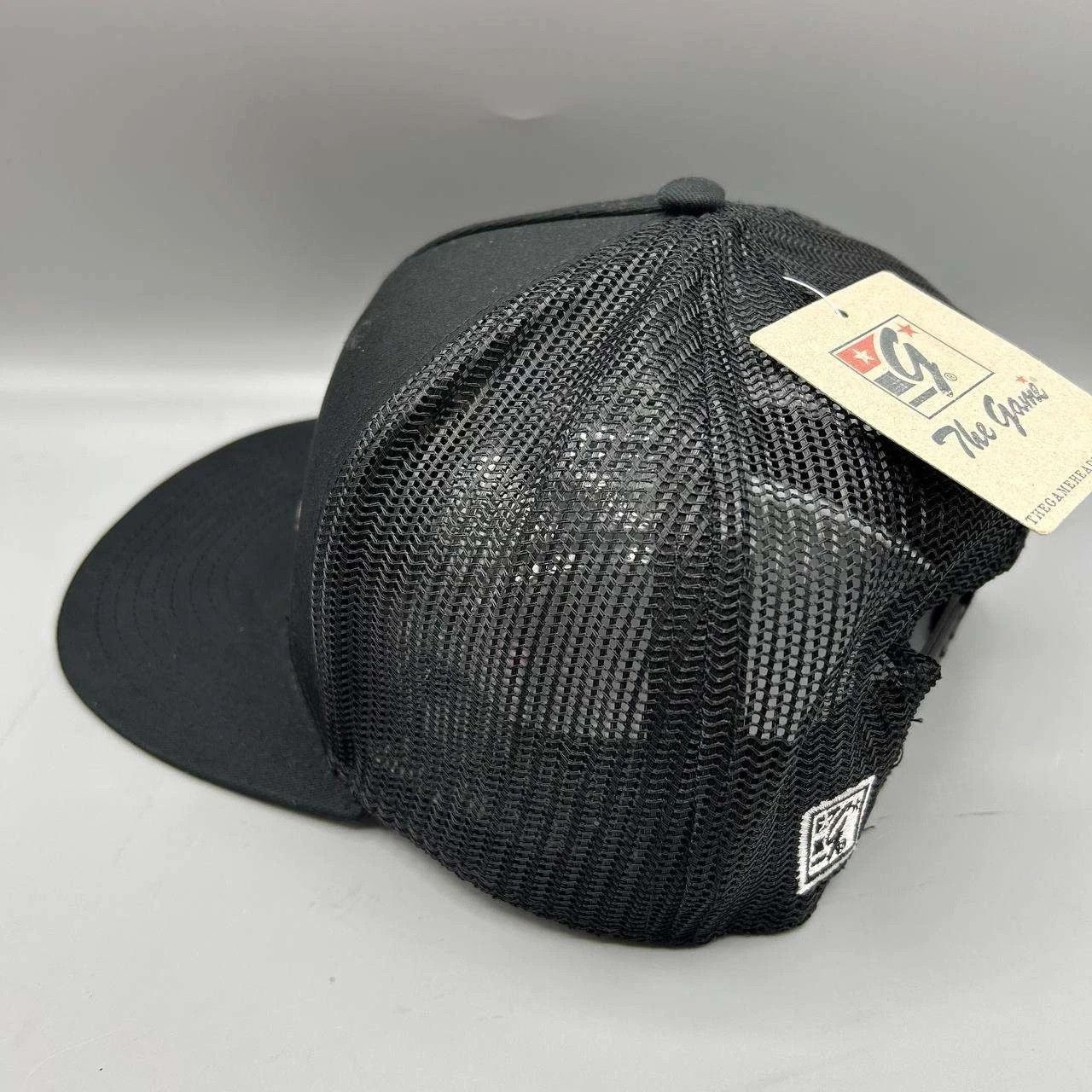 The Game Malibu Trucker Hat Men Black Embroidered The Game Snap Back Size ONE SIZE - 4 Thumbnail