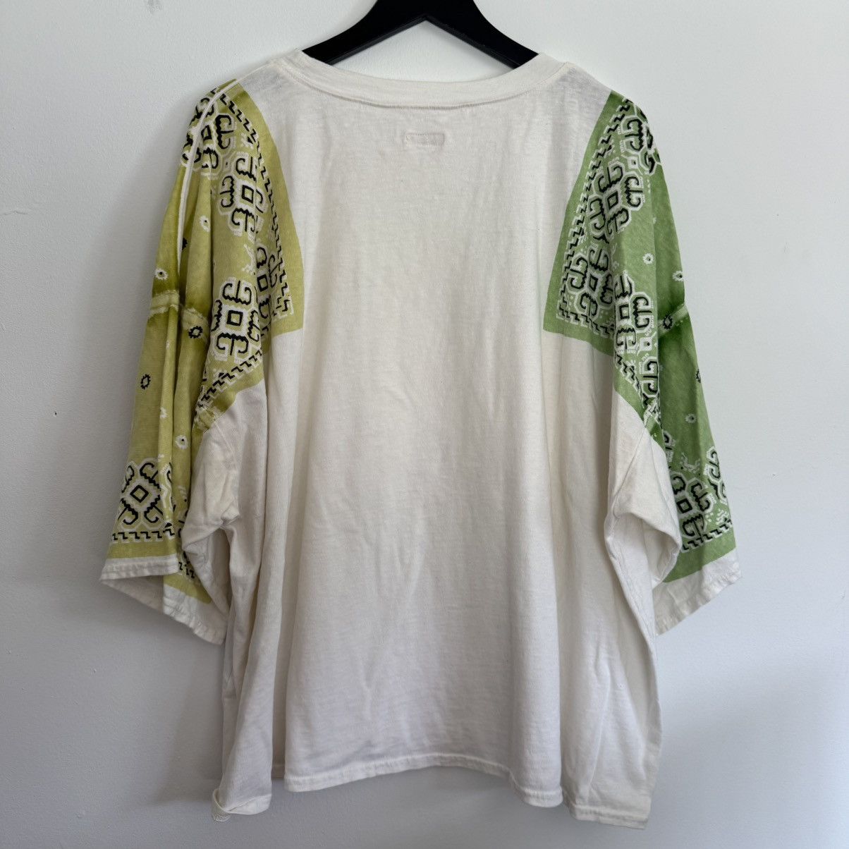 Kapital Bandana Paisley Huge T Green and Yellow Size US XL / EU 56 / 4 - 2 Thumbnail