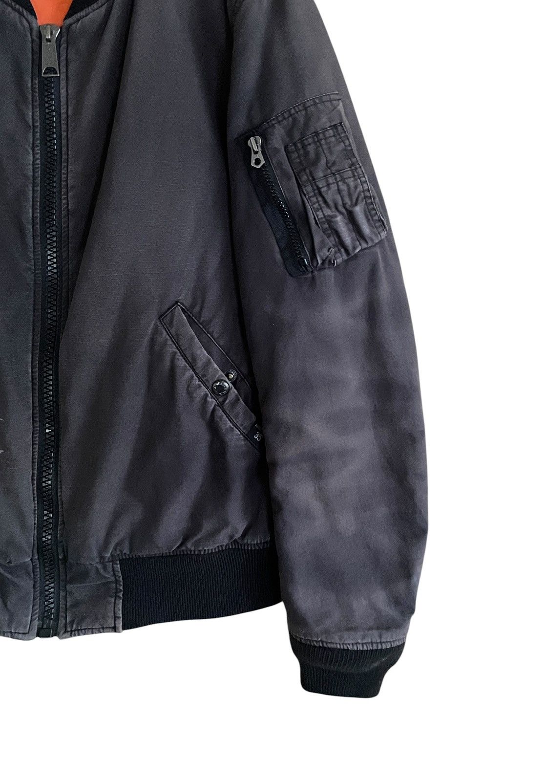 Avirex Vintage Axirex Anniversary 35th MA-1 Bomber Jacket 2010s Size US M / EU 48-50 / 2 - 4 Thumbnail
