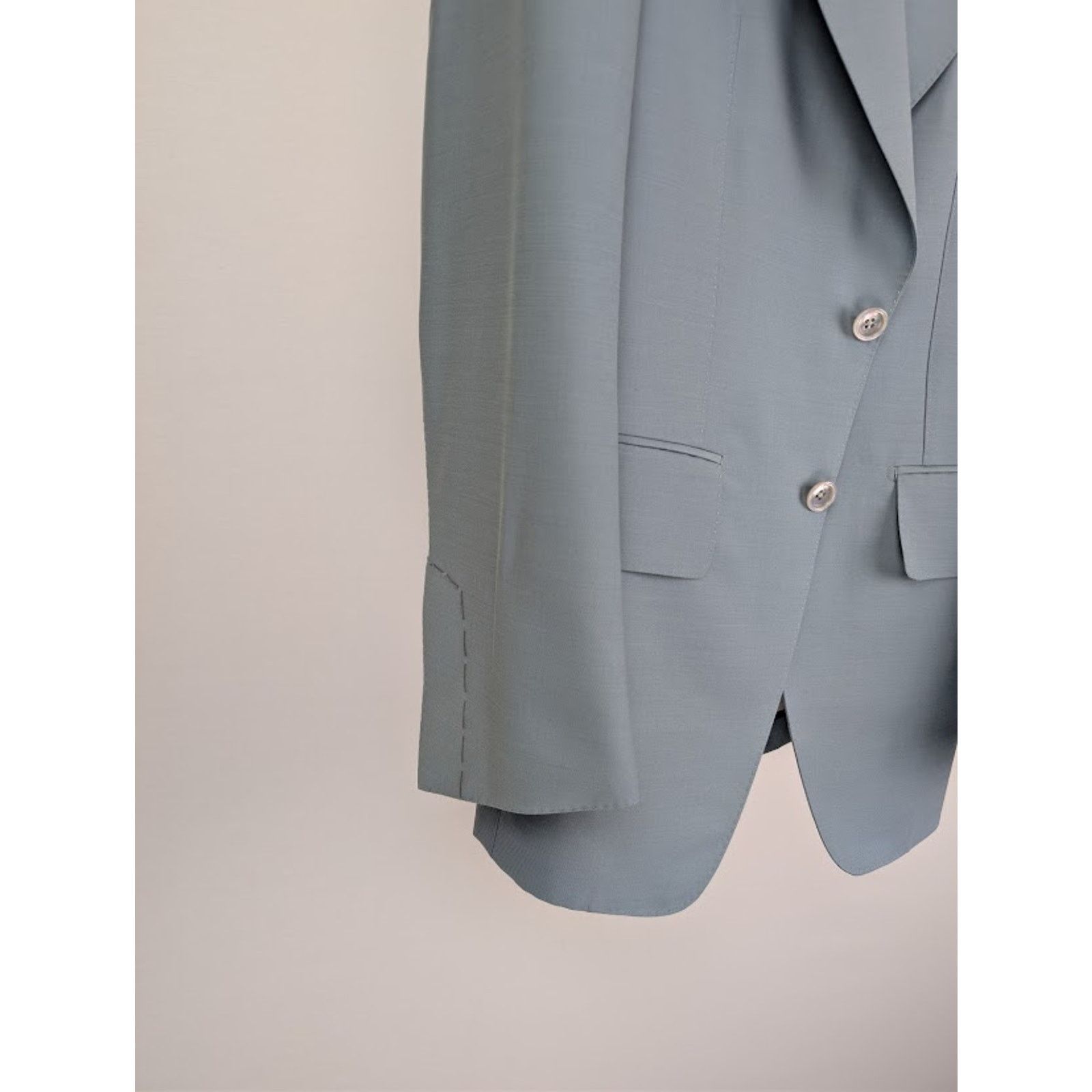 Tom Ford o1rshd1 Blazer Jacket in Light Blue Size US M / EU 48-50 / 2 - 6 Thumbnail