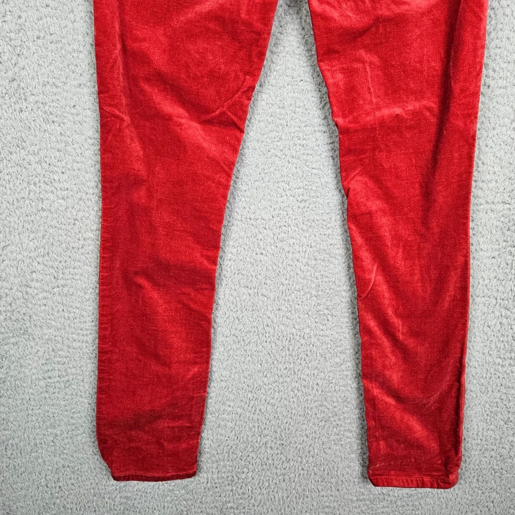 Rag & Bone rag & bone Women’s corduroy Skinny Red casual pants Size 24 Size 42" / US 20 - 4 Thumbnail