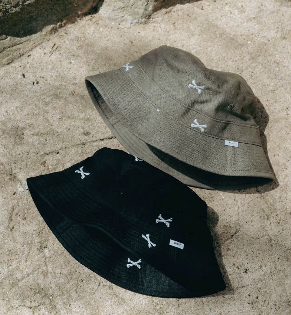Wtaps embroidered cotton bucket hat by WTAPS Size ONE SIZE - 1 Thumbnail
