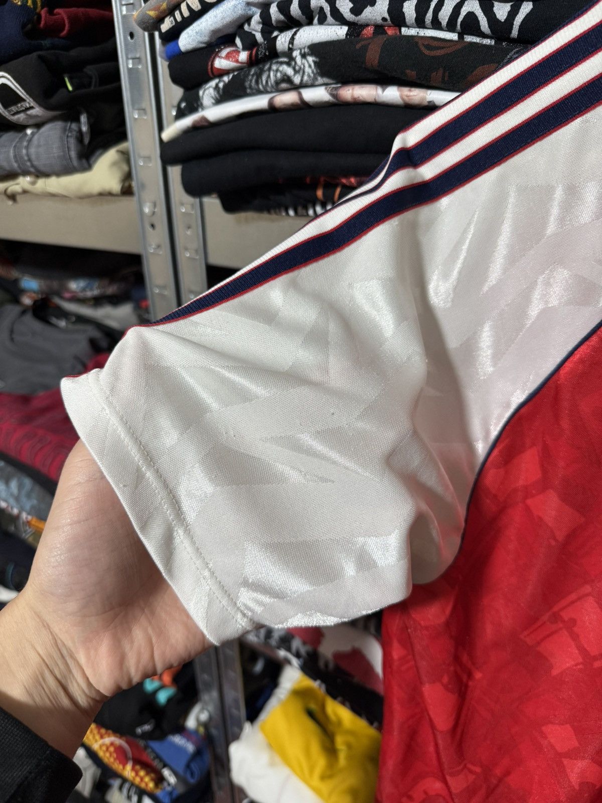 Adidas Vintage Adidas Arsenal 1990 1991 1992 Home Soccer Jersey Size US L / EU 52-54 / 3 - 17 Thumbnail