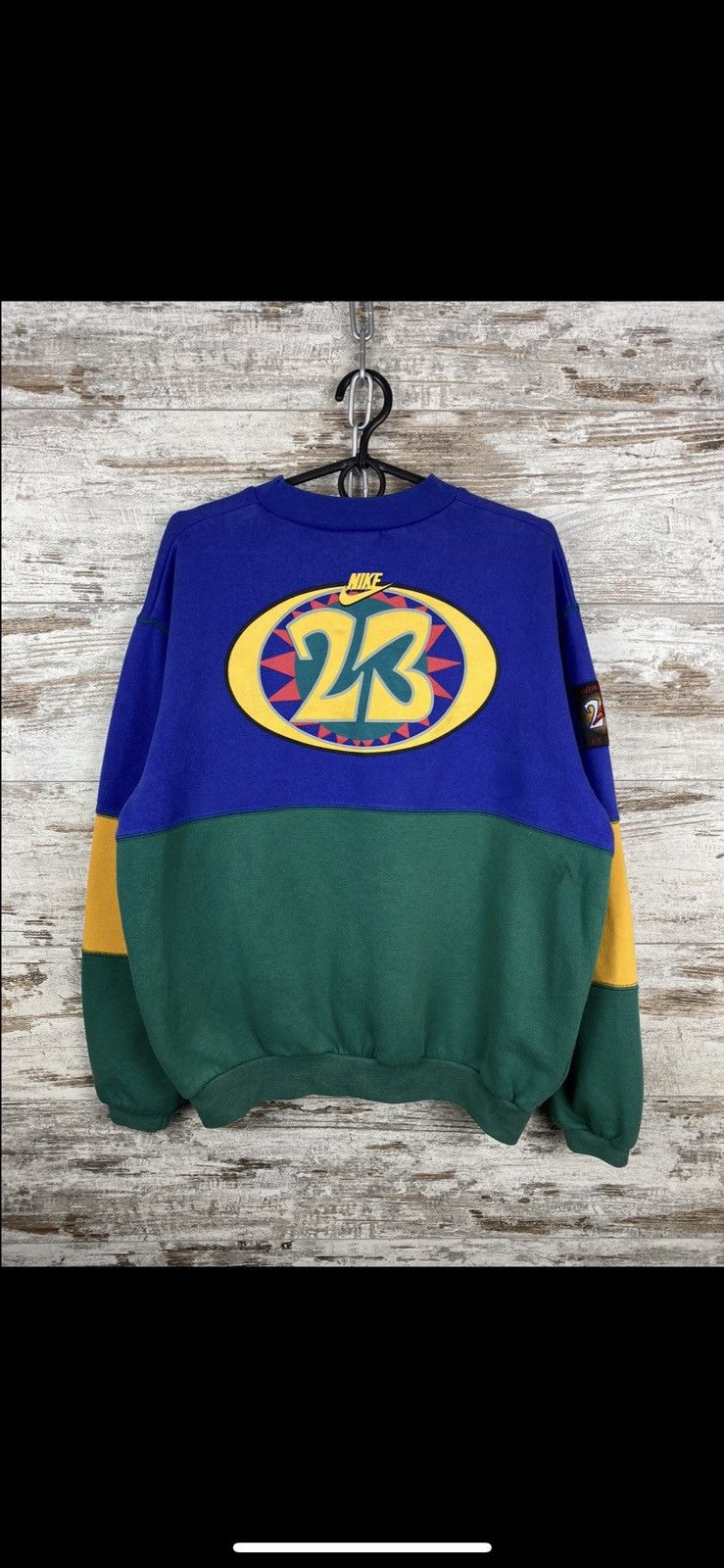 Jordan Brand Mens Vintage Nike Air Jordan 23 Big Logo Sweatshirt Size US M / EU 48-50 / 2 - 1 Thumbnail