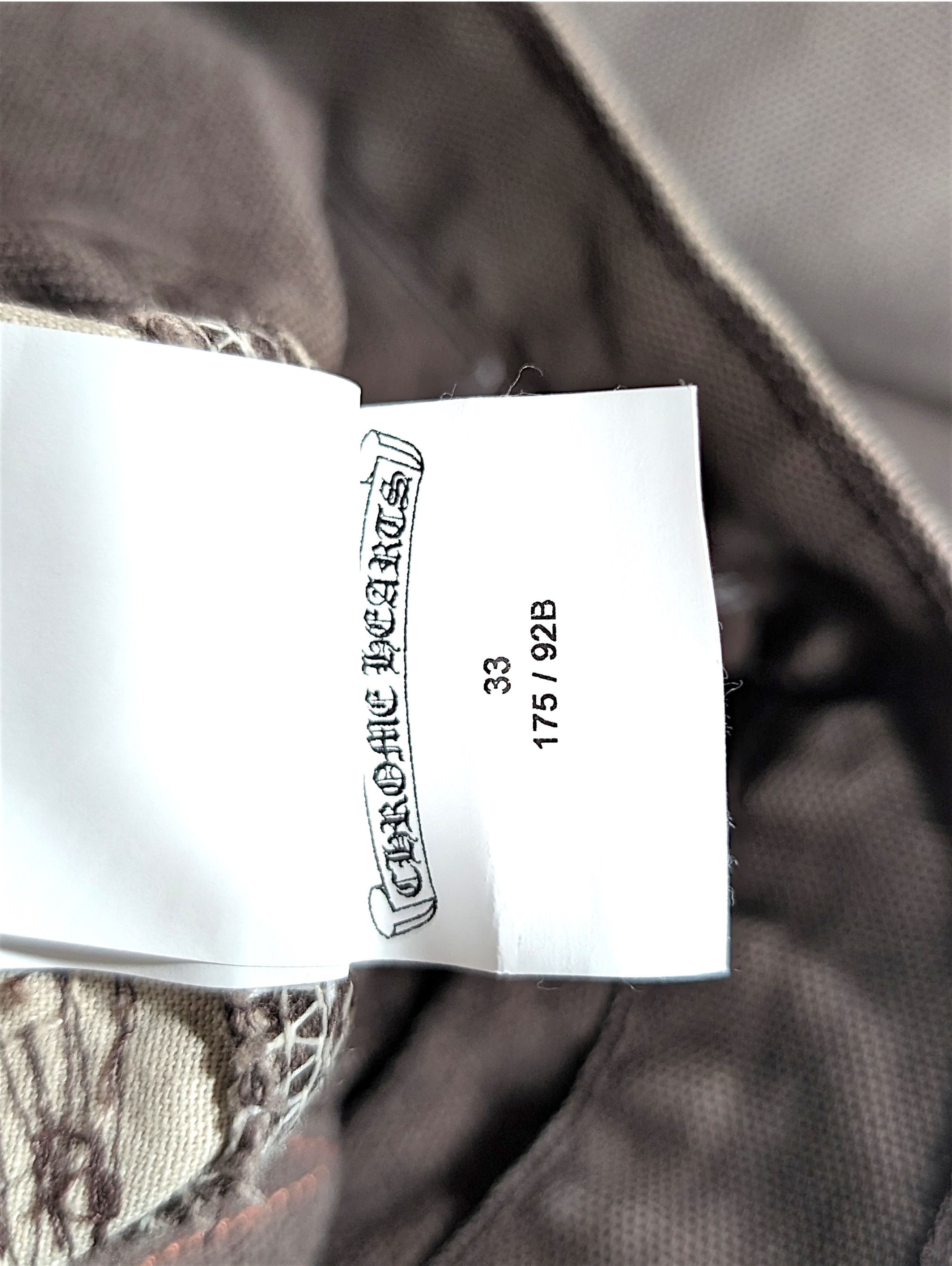 Chrome Hearts Chrome Hearts Vegas Carhartt Star Patch Double Knee Brown Size US 33 - 8 Thumbnail