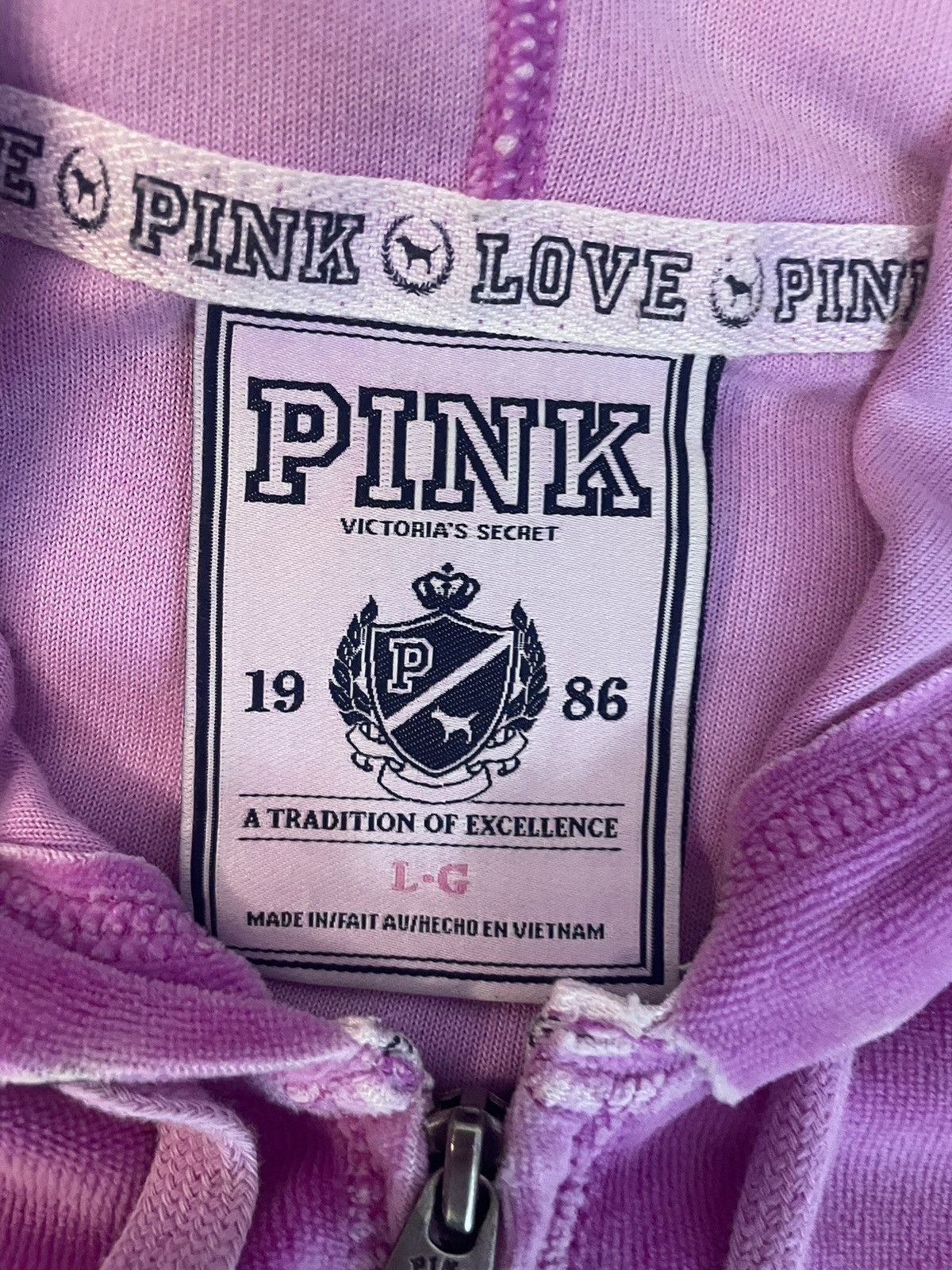 Victoria's Secret Y2k purple victorias secret velour jacket Size L / US 10 / IT 46 - 2 Thumbnail