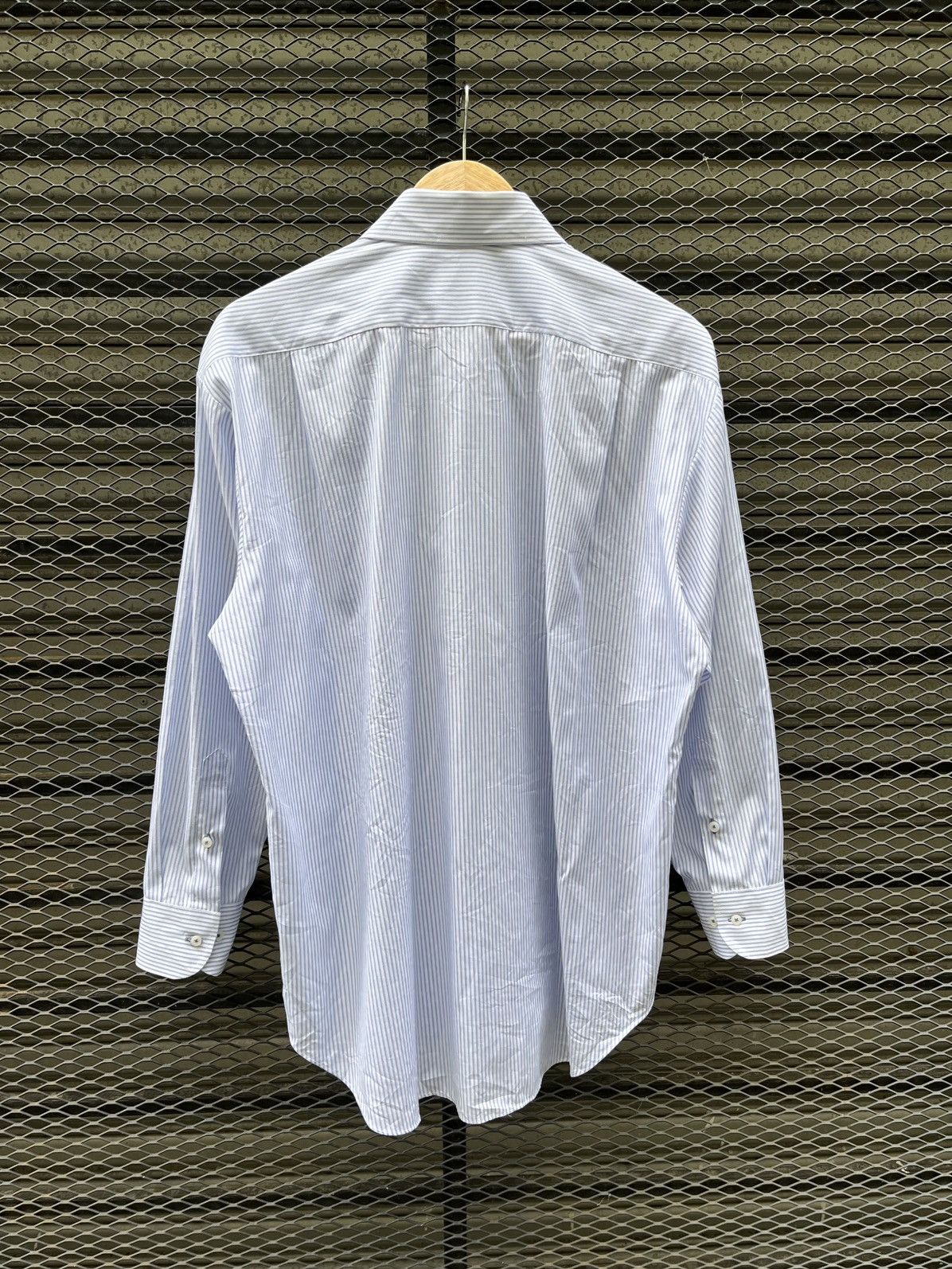 Yohji Yamamoto Sacsny Y’saccs by Yohji Yamamoto Striped Shirt Japanese Size US XL / EU 56 / 4 - 8 Thumbnail